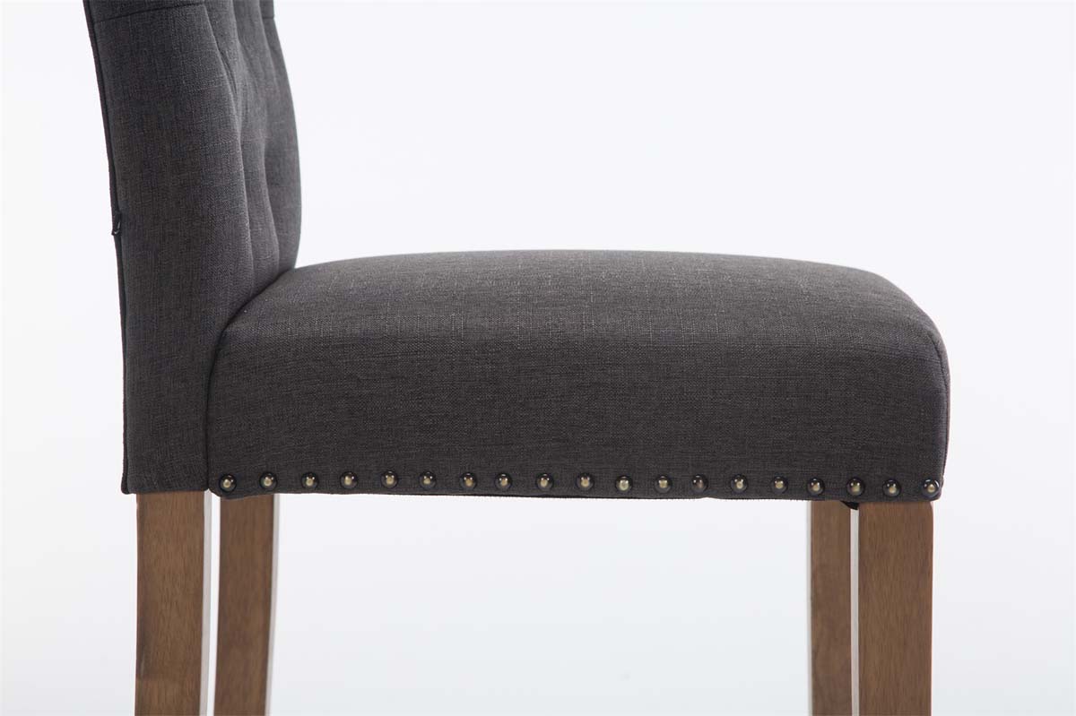 Taburete Louise en Tela