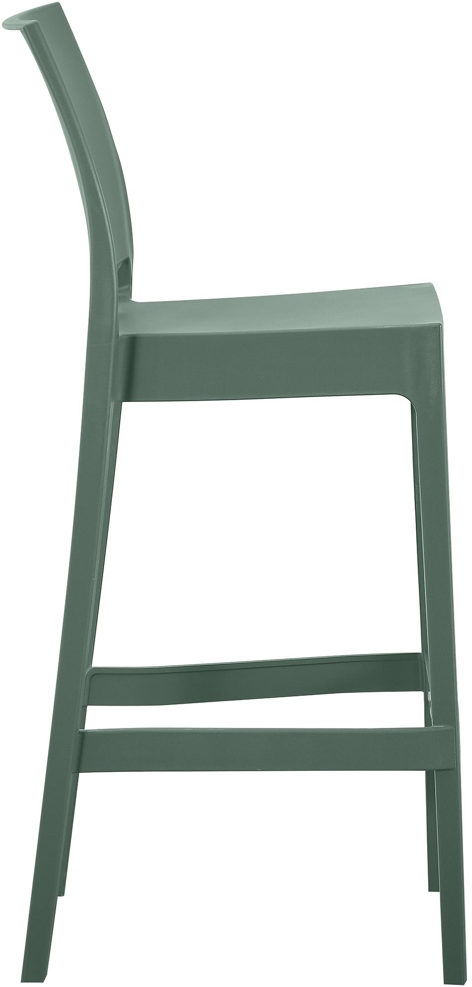 Taburete de bar Flamur - Silla alta de diseño moderno con protector de suelo y fácil montaje