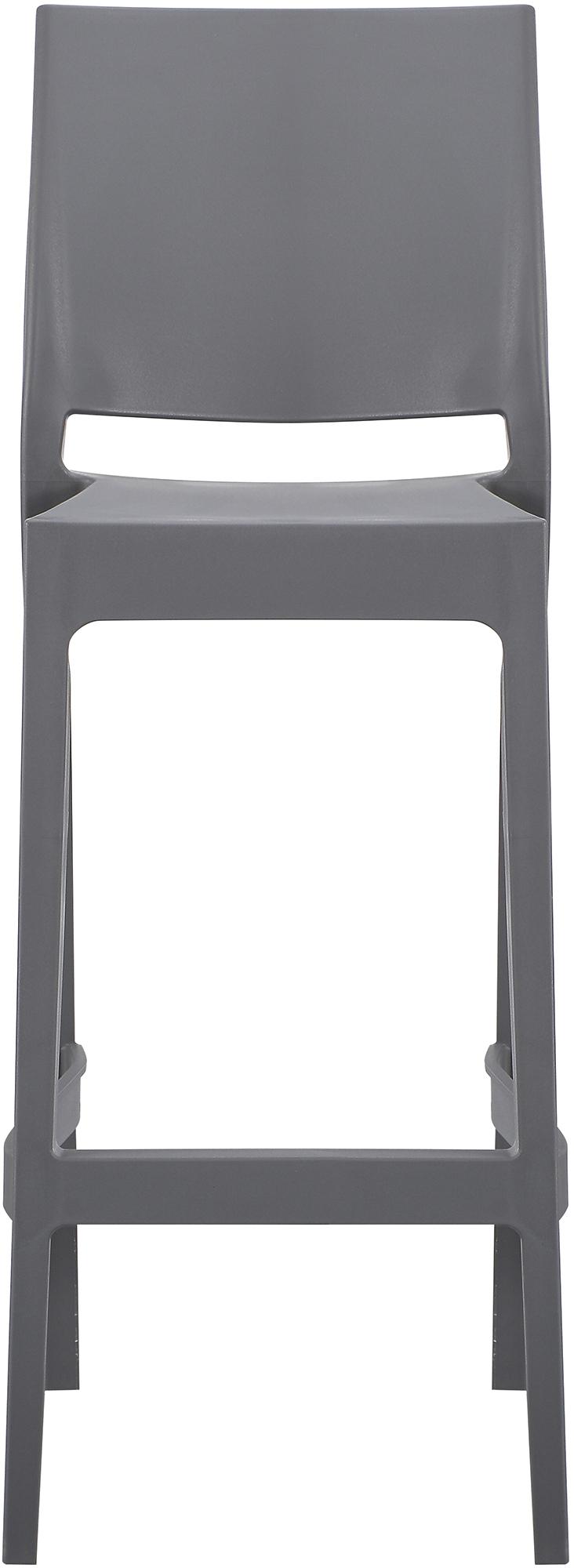 Taburete de bar Flamur - Silla alta de diseño moderno con protector de suelo y fácil montaje