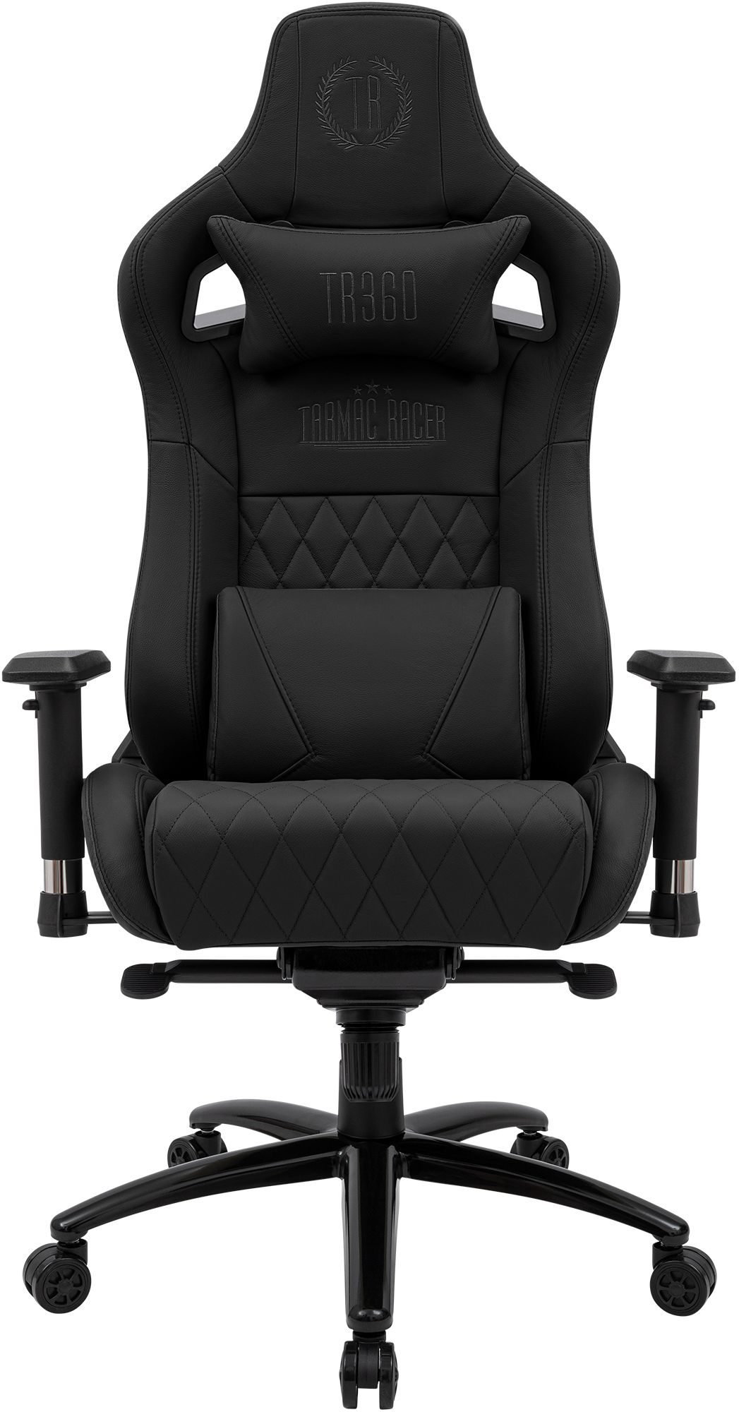 Silla de oficina Keren tapizada en piel genuina