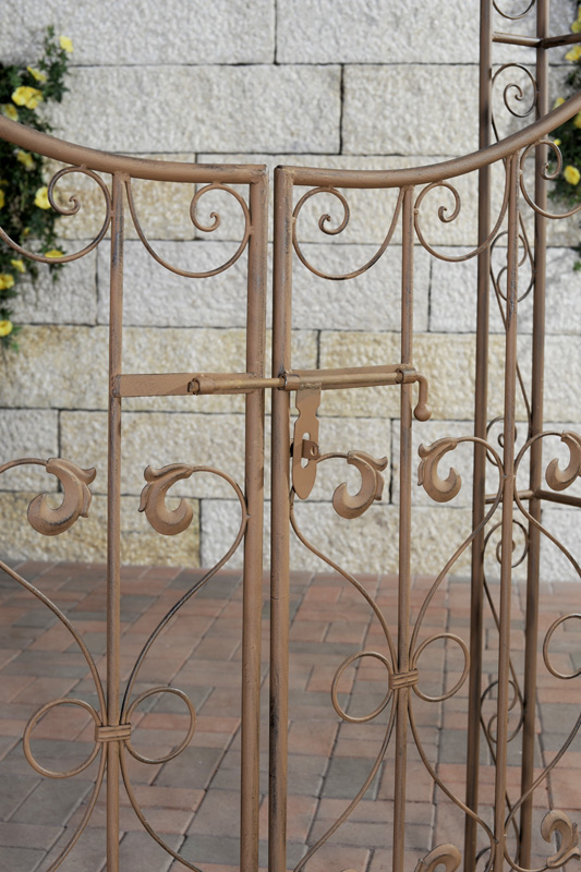 Arco de Jardín con Puerta Sina