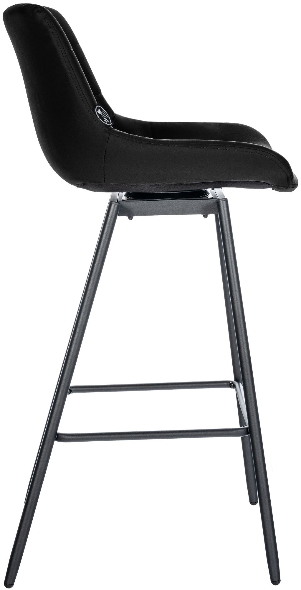 Juego de 4 taburetes de bar Weston giratorios