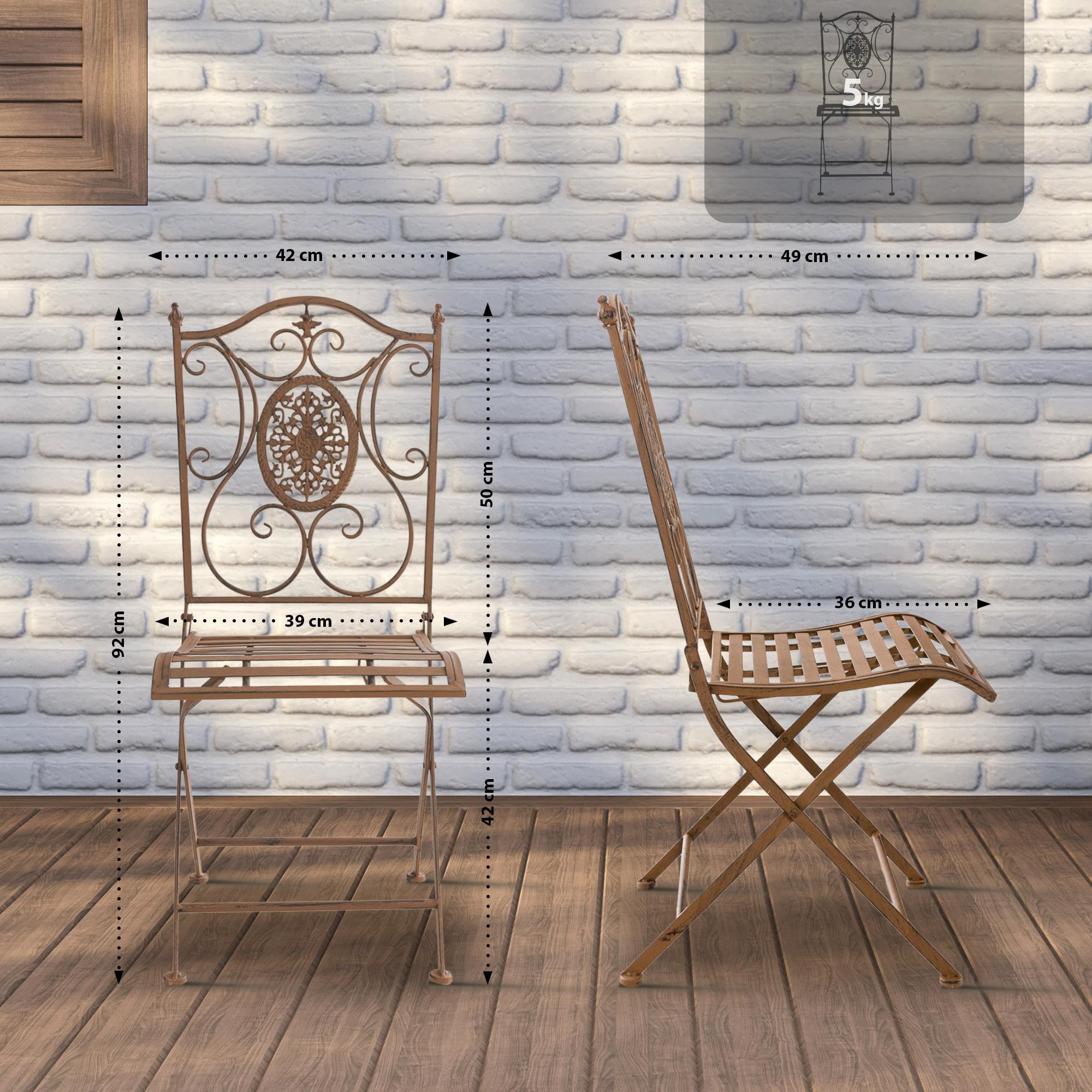 Silla De Jardín Plegable Sibell