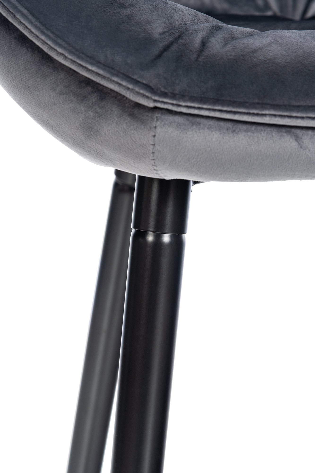 Taburete de bar Gibson 76 de terciopelo