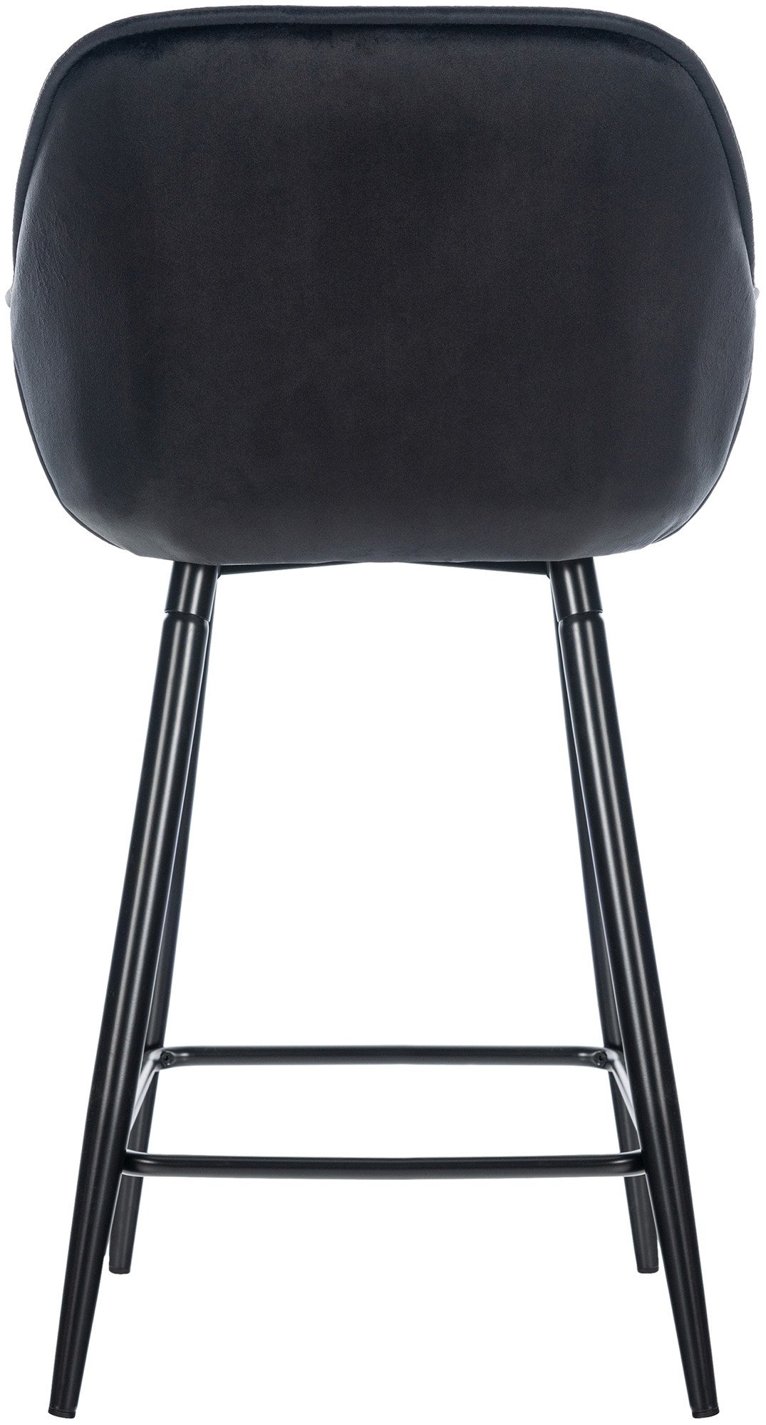 Taburete de bar Gibson 76 de terciopelo