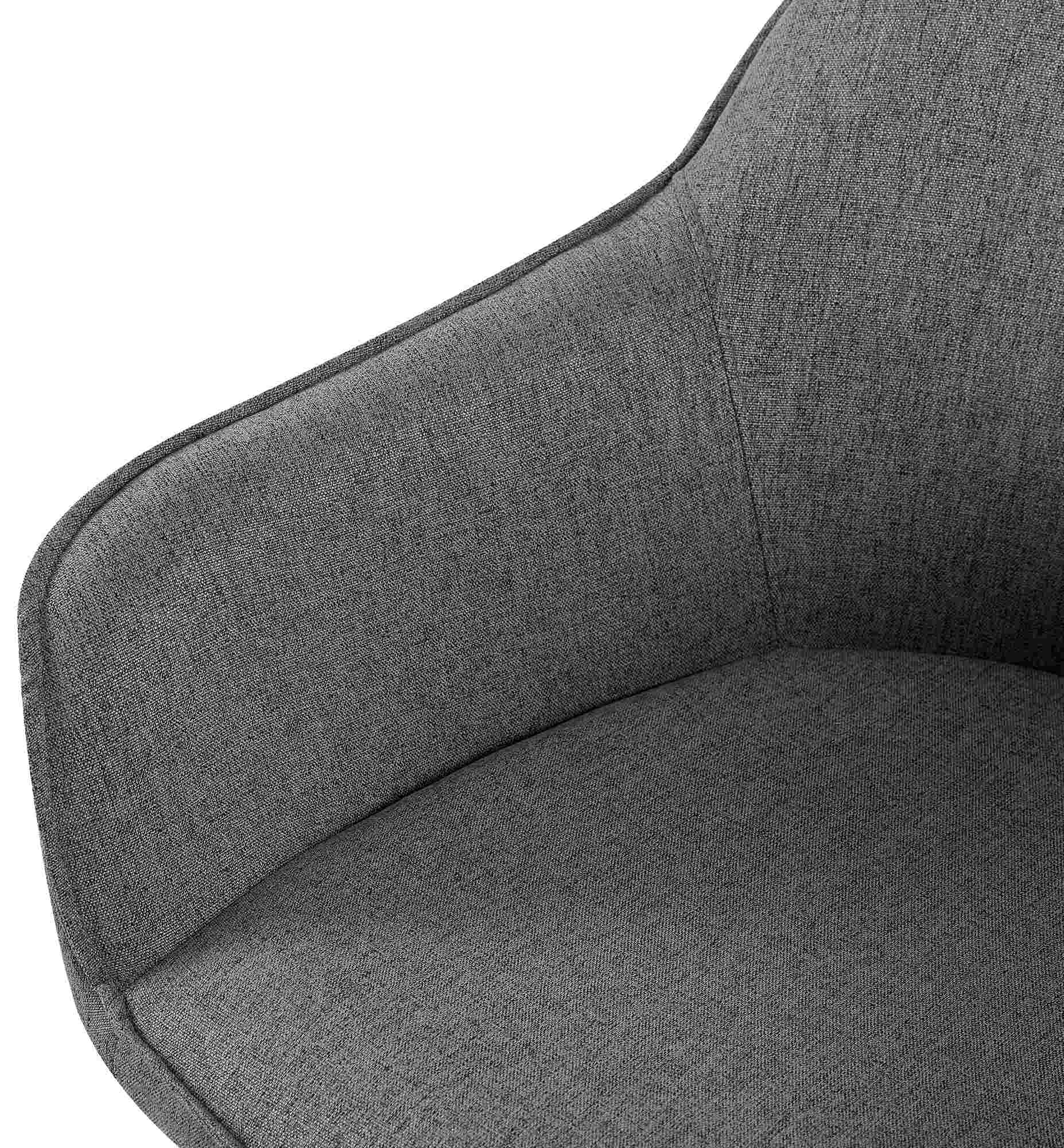 Set de 2 sillas de comedor Boise en tela