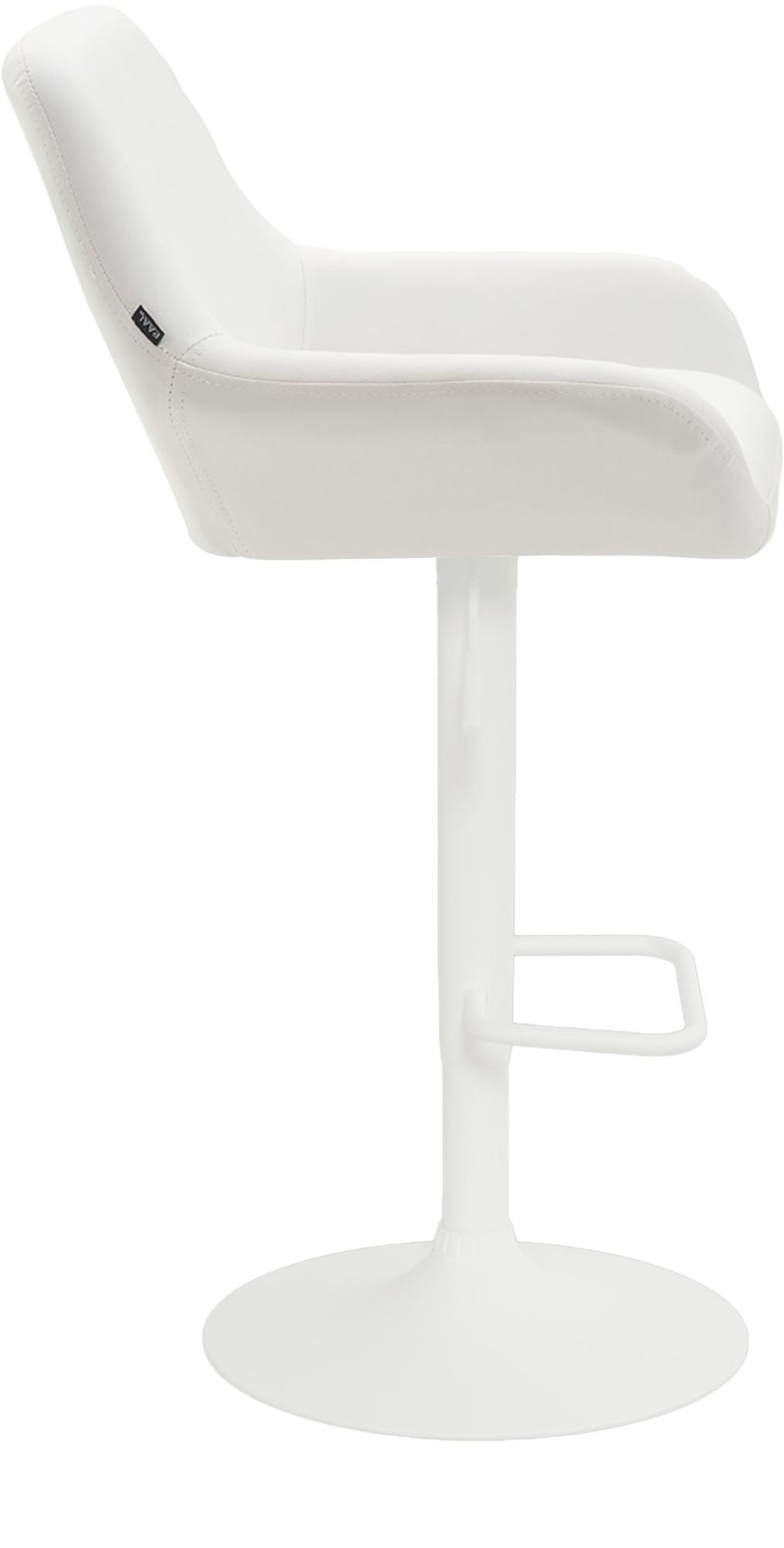 Taburete de cocina Detmold en polipiel