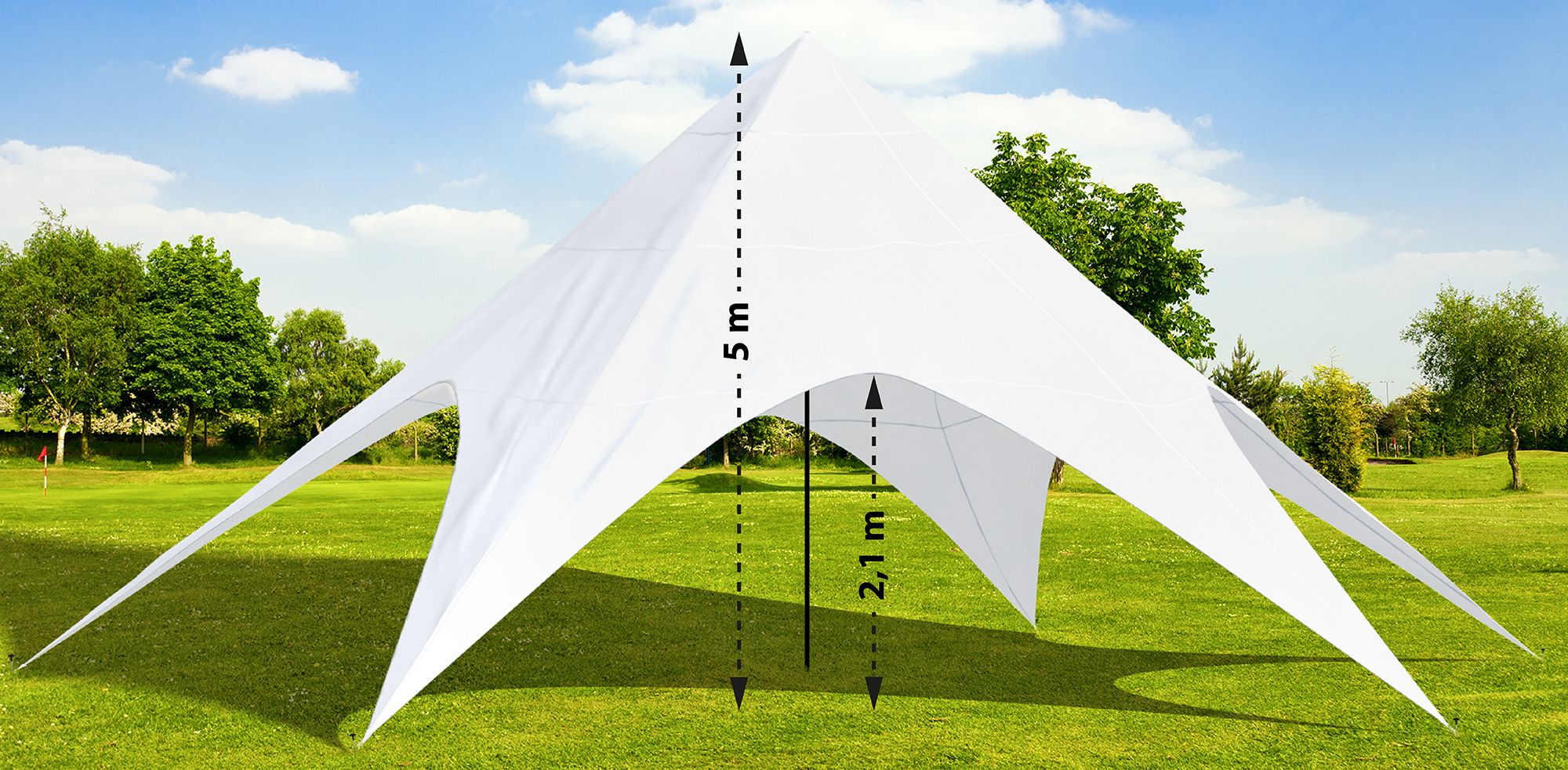 Carpa De Estrella De 12m