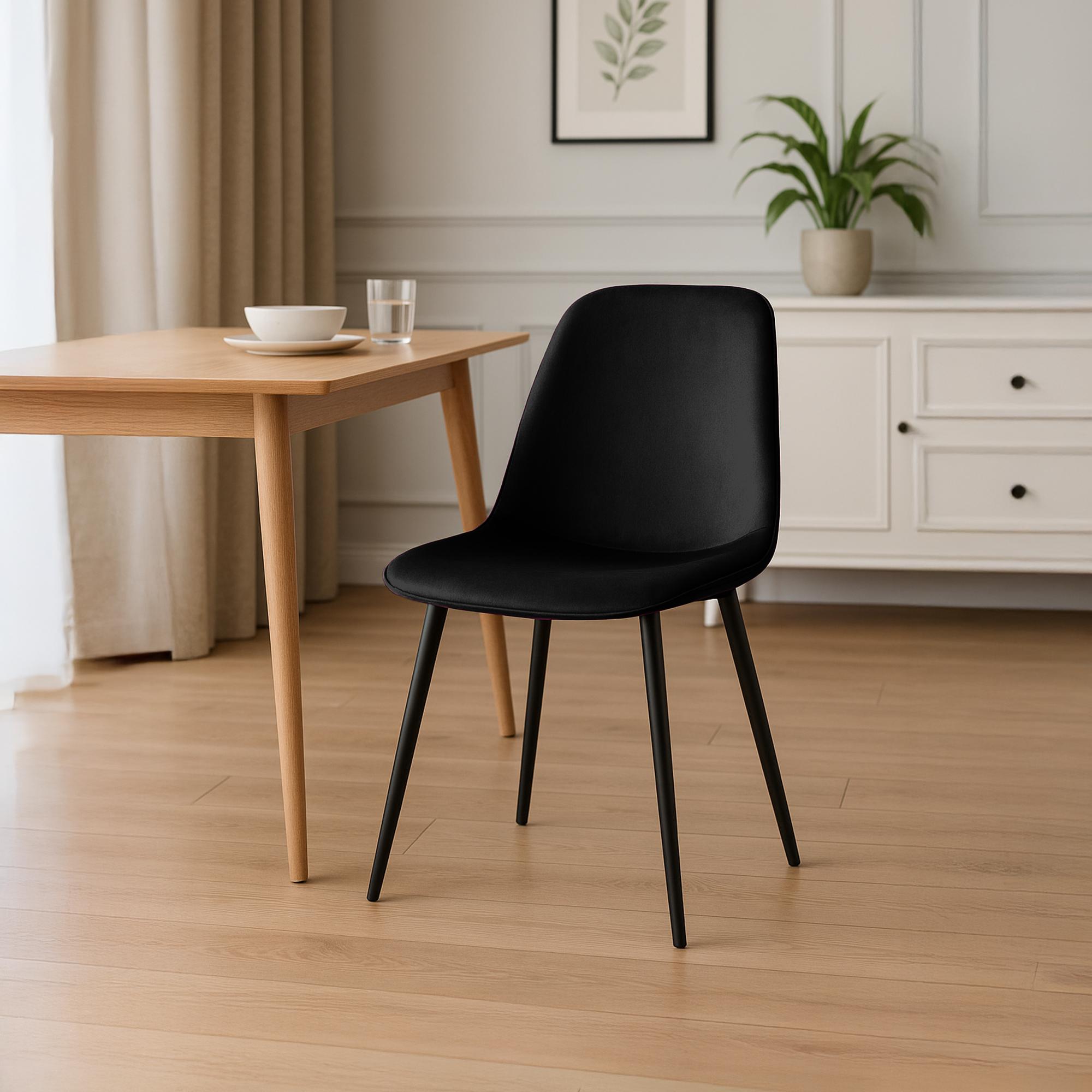Set de 4 sillas de comedor Maryam