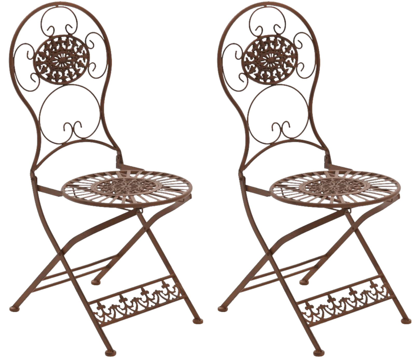 Set de 2 sillas plegables Mani para exteriores