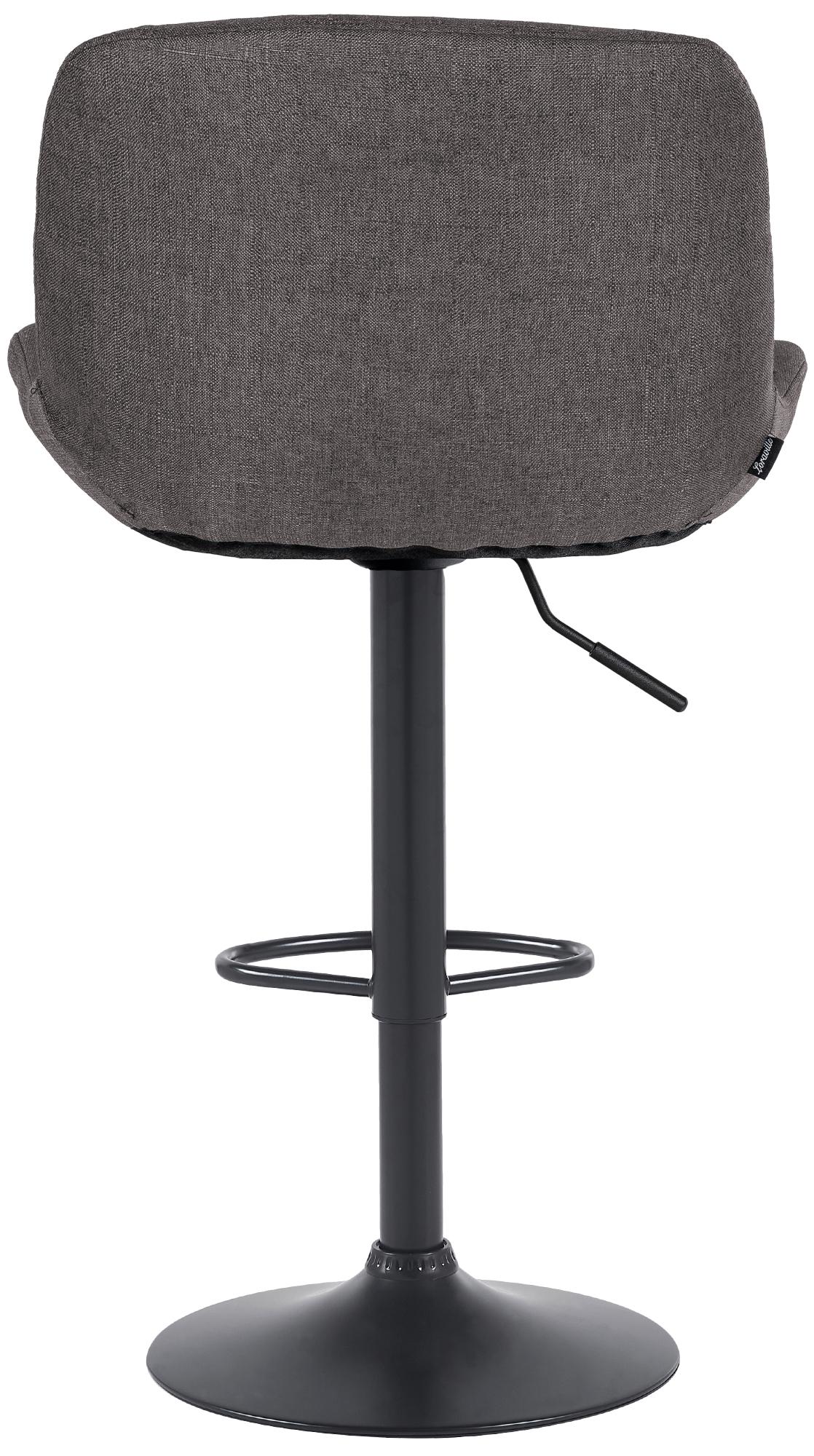 Taburete de bar Solon negro