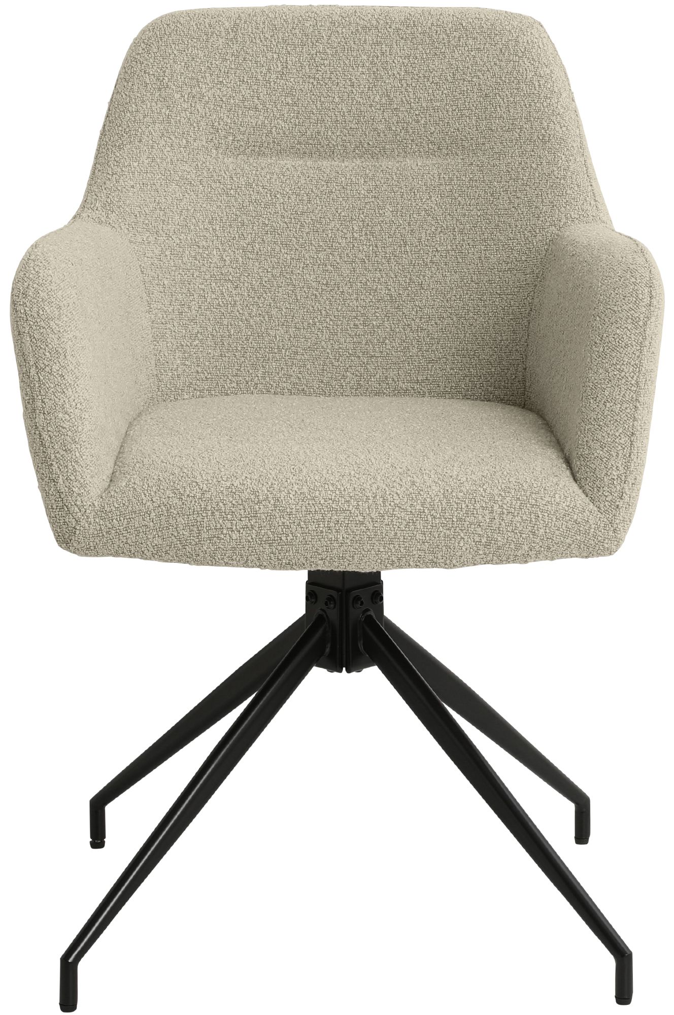 Set de 2 Sillas de Comedor Merlinda Tela de Borreguito