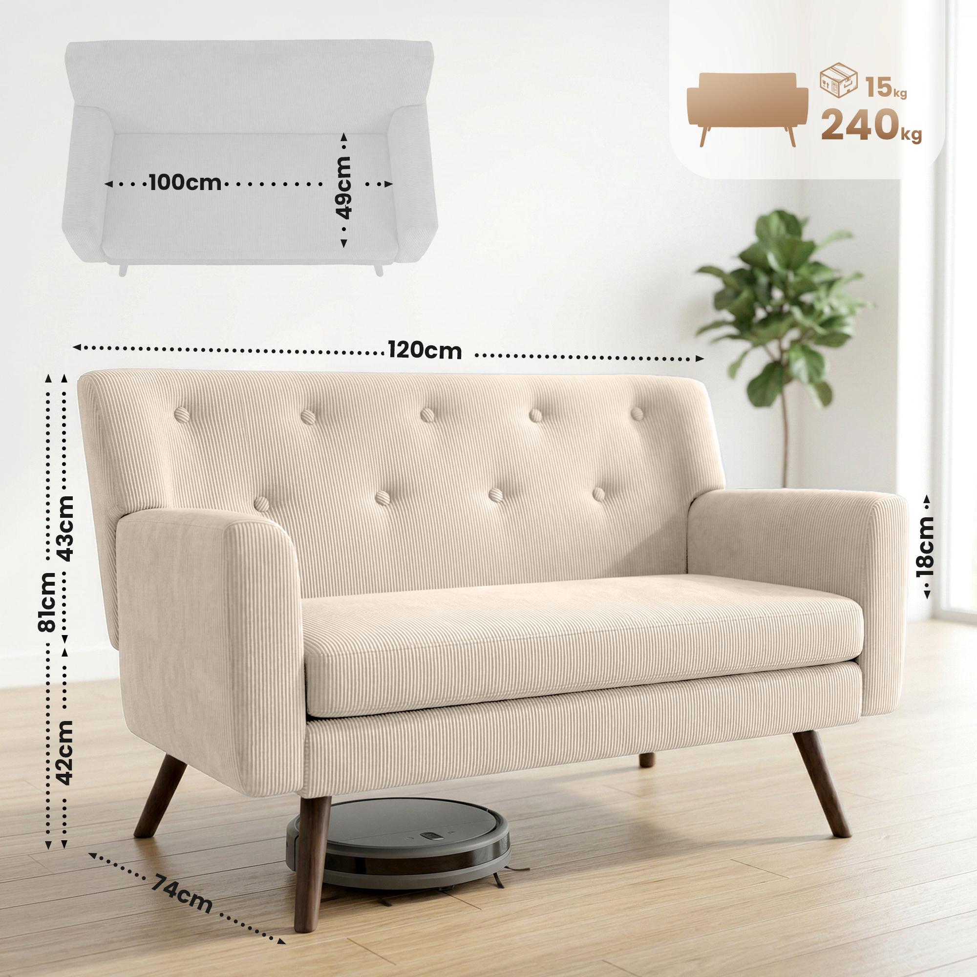 Sofa Kioni de pana