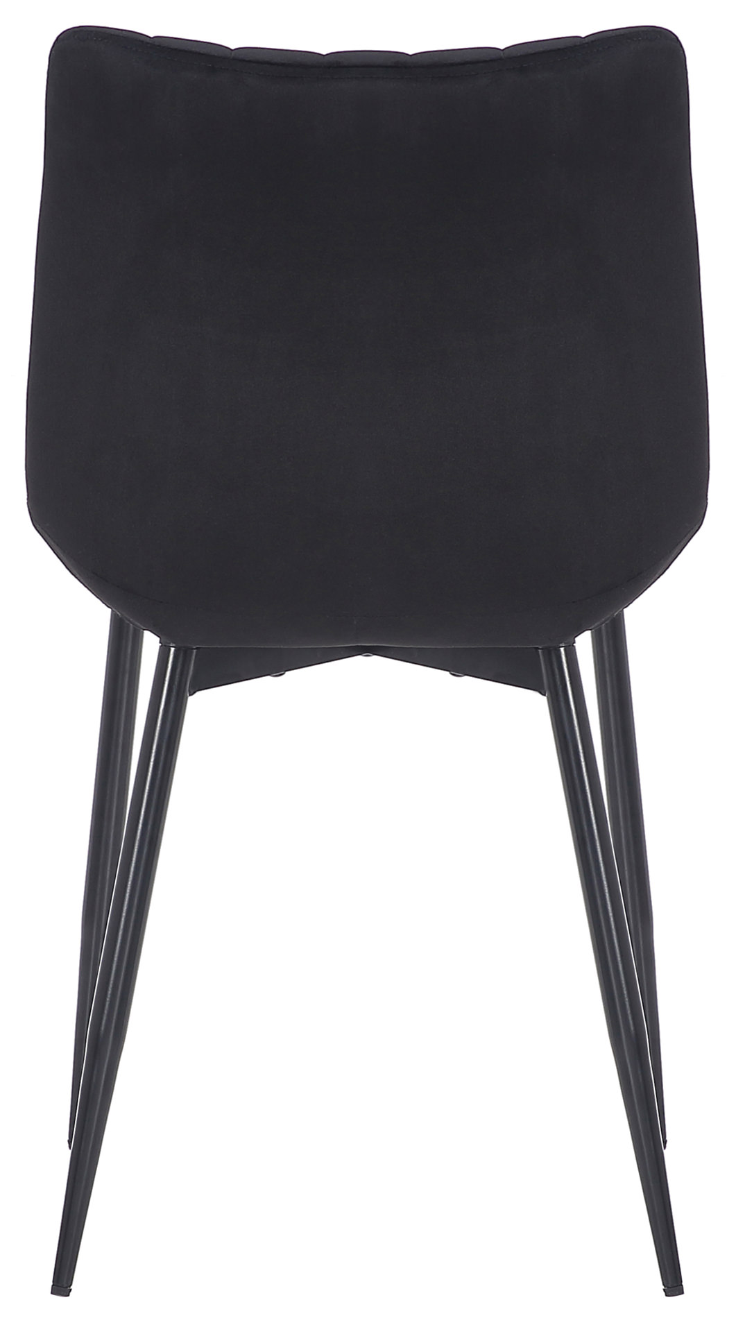 Silla de comedor Rahden en terciopelo