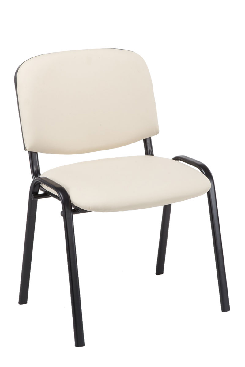 Set De 4 Sillas De Reuniones Ken En Cuero PU