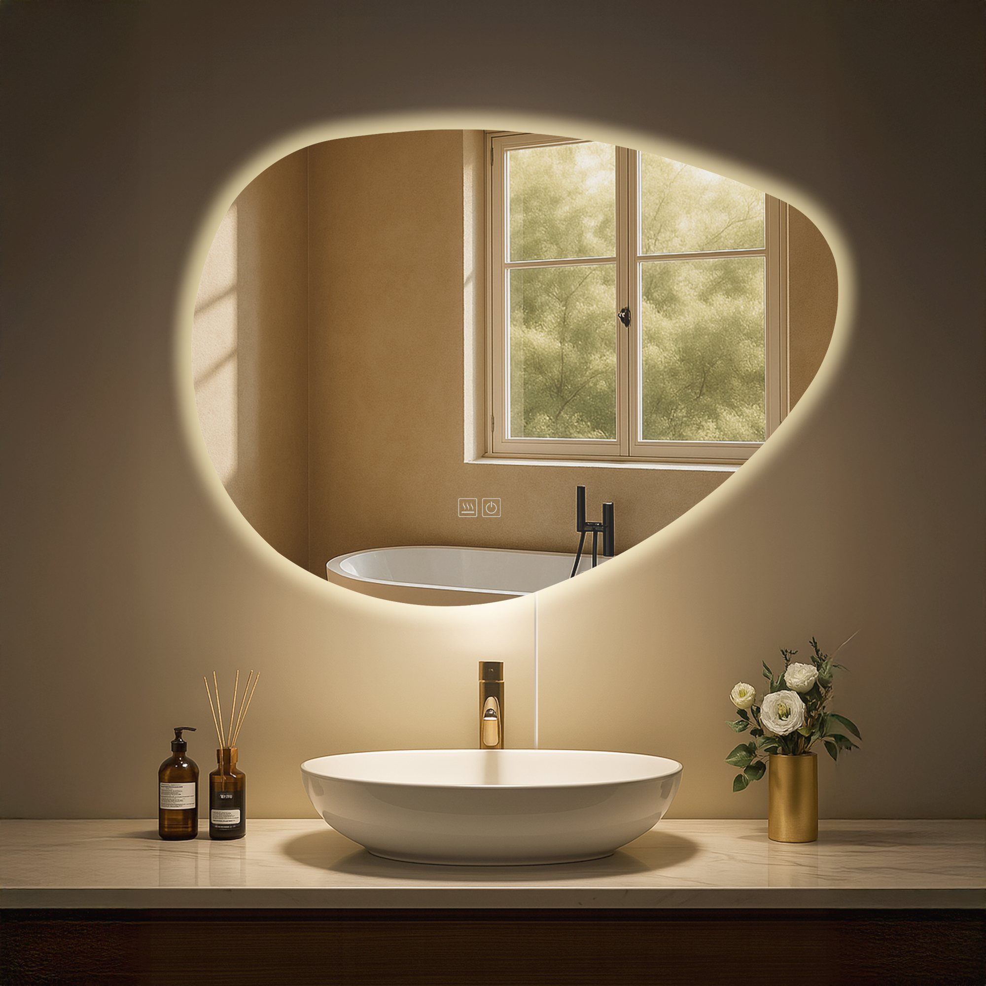 Espejo de baño Almafie