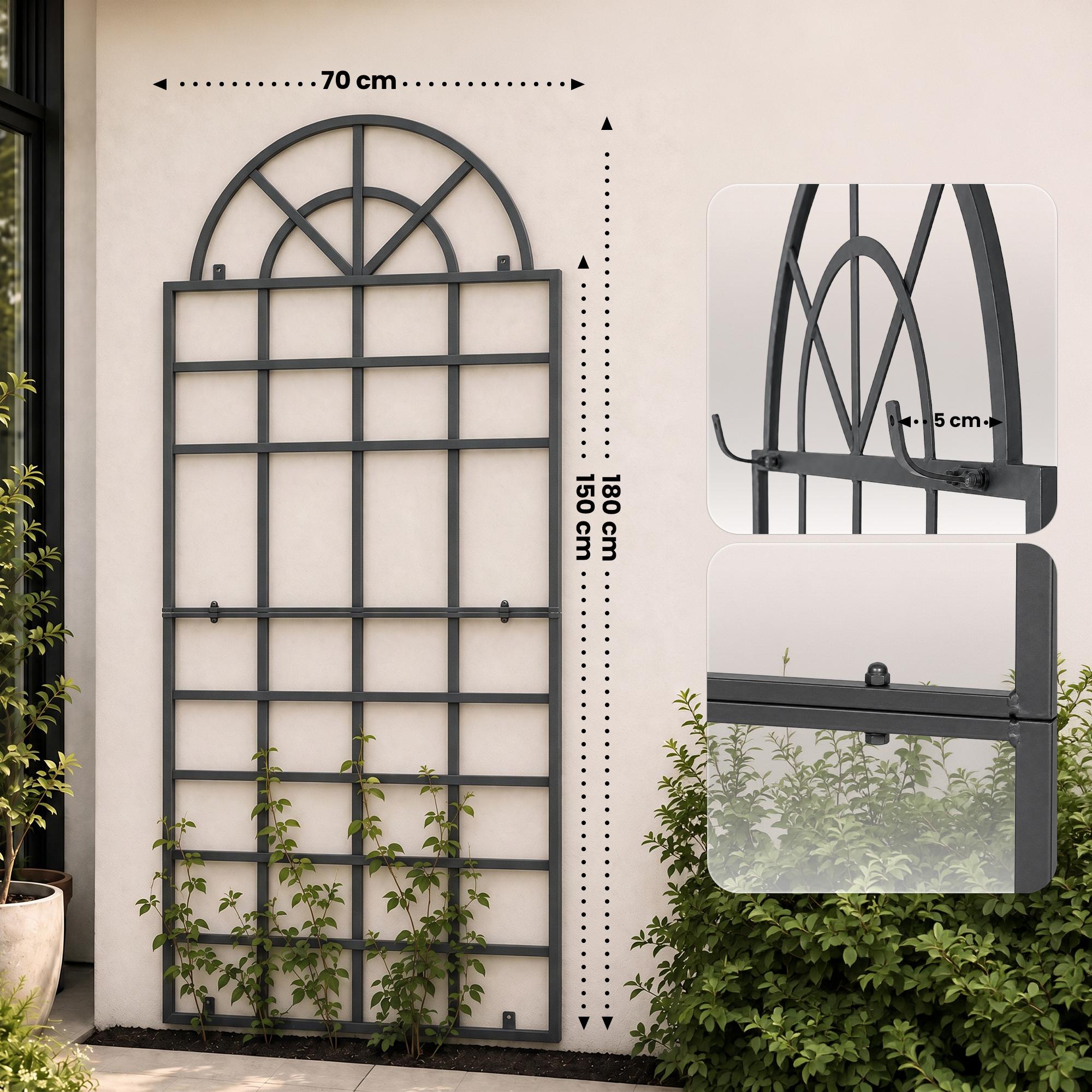 Set de 2 enrejados Viva para pared