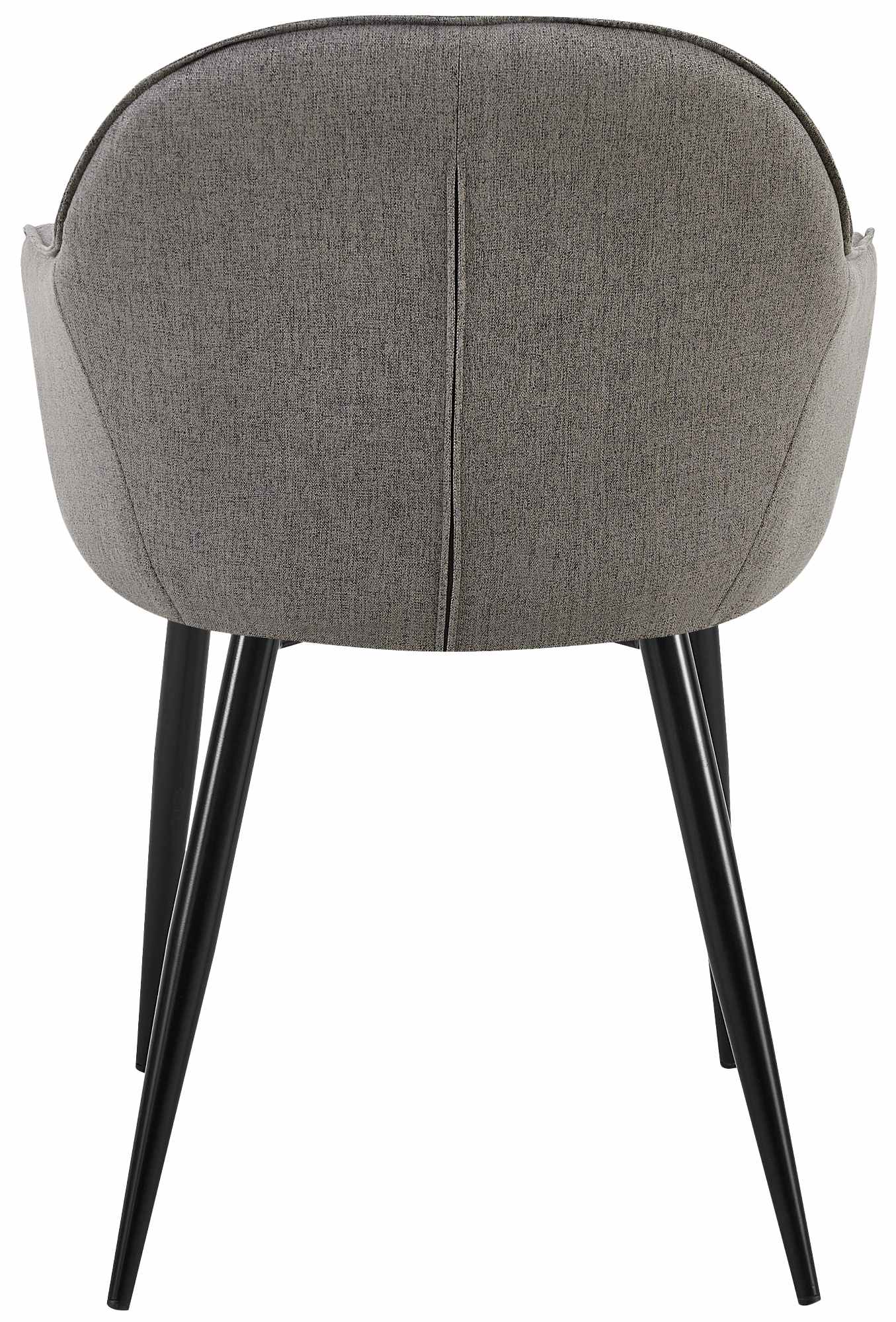 Silla de comedor Boise tapizada en tela