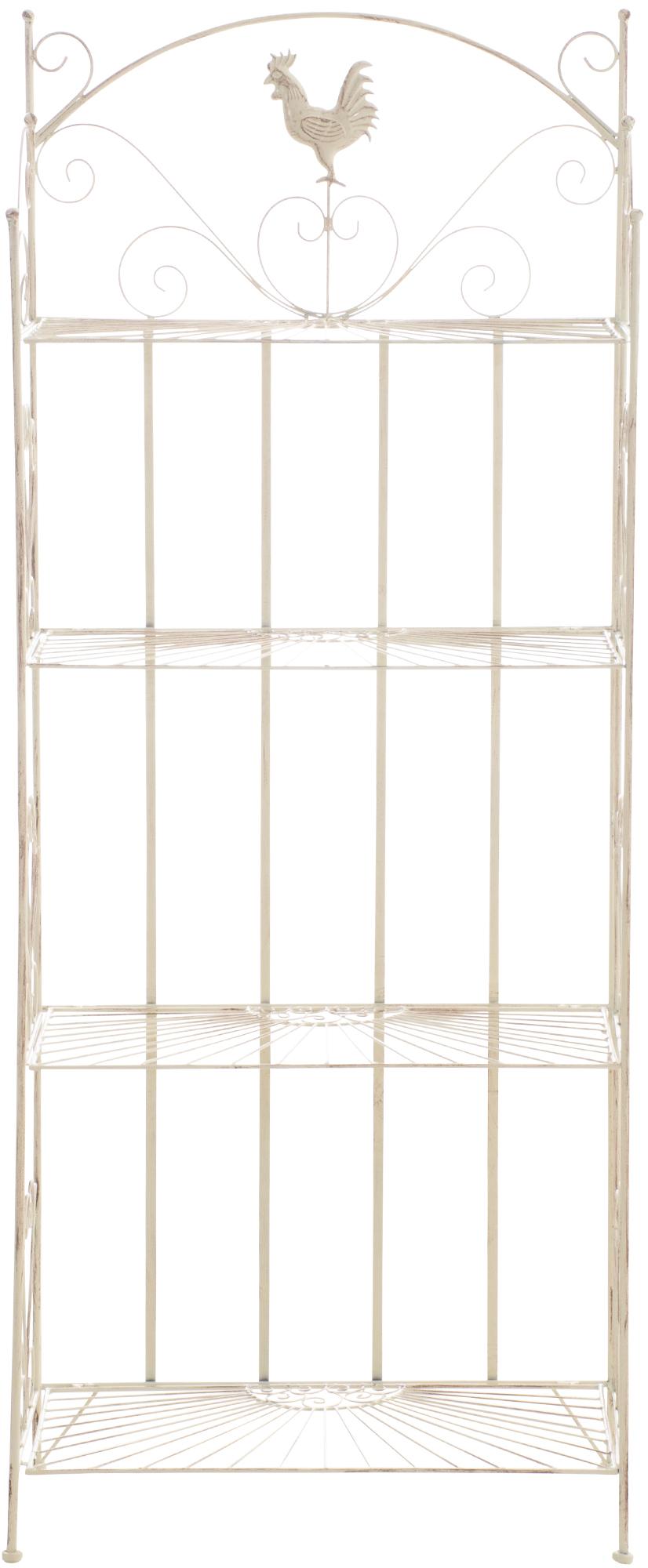 Estantería de pie Mia de hierro 153 x 62 cm