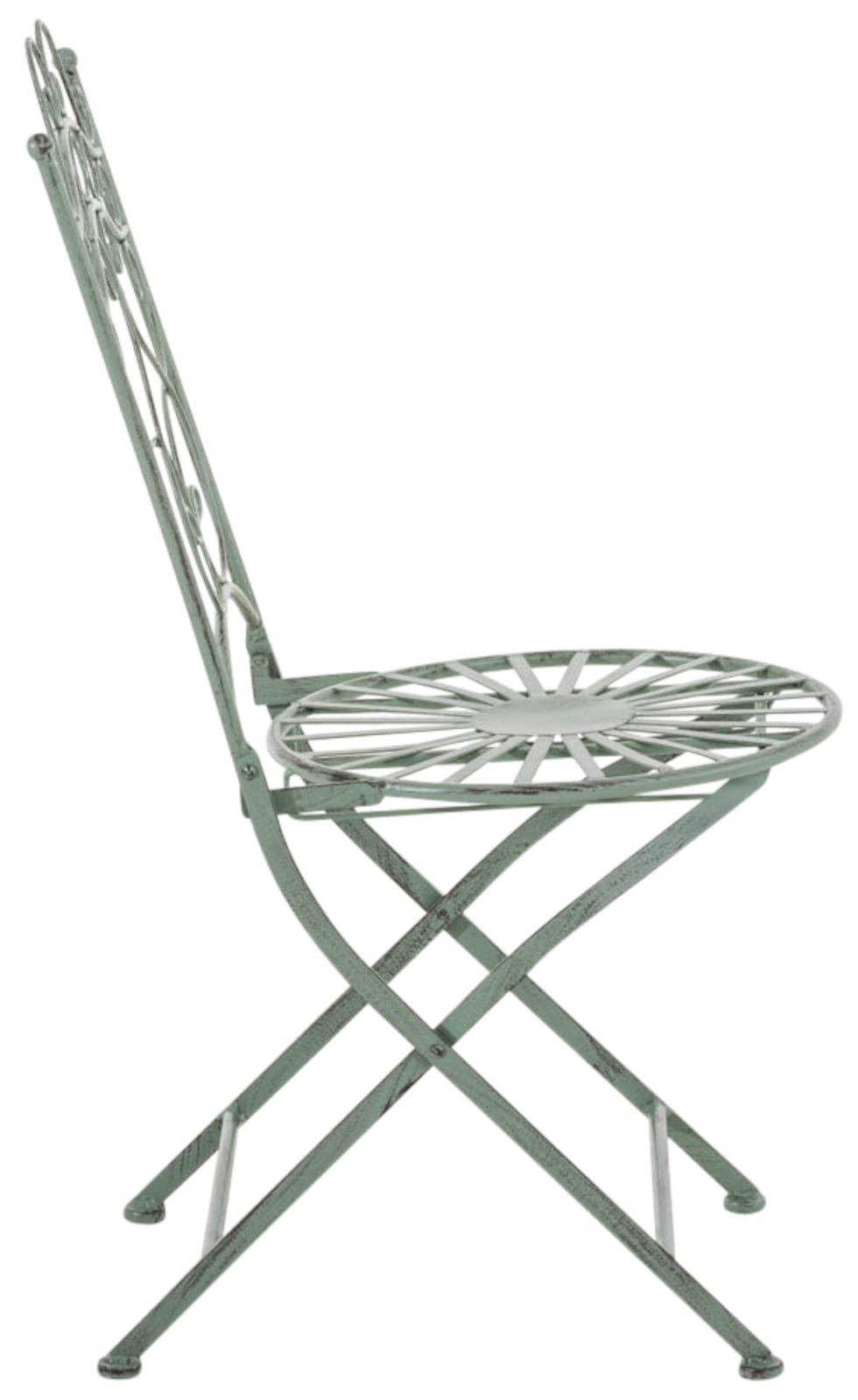 Juego de 2 sillas para jardín Indra plegables