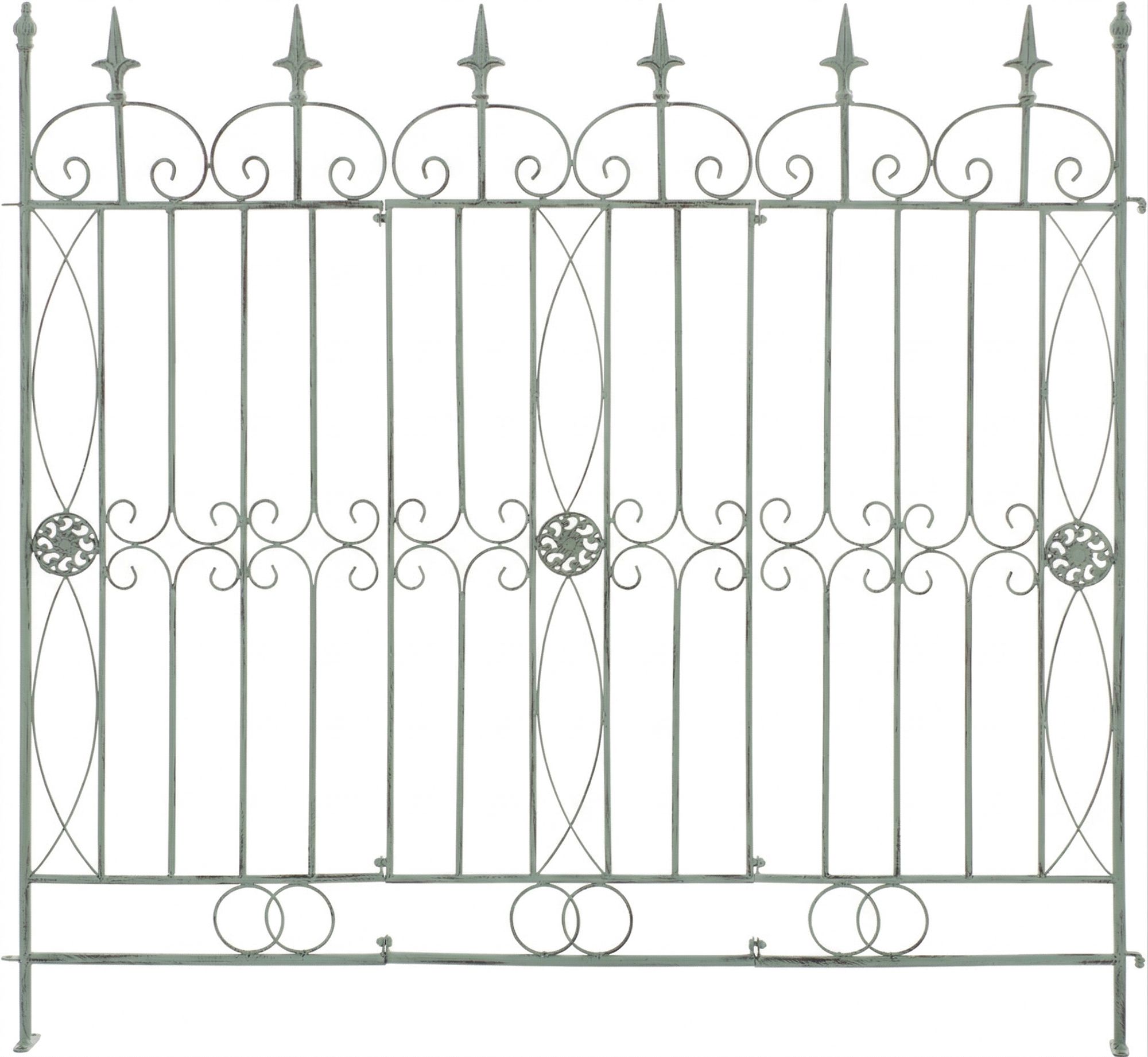 Set de 4 vallas de jardín Mangold