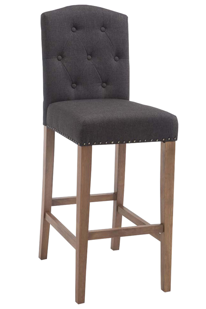 Taburete Louise en Tela