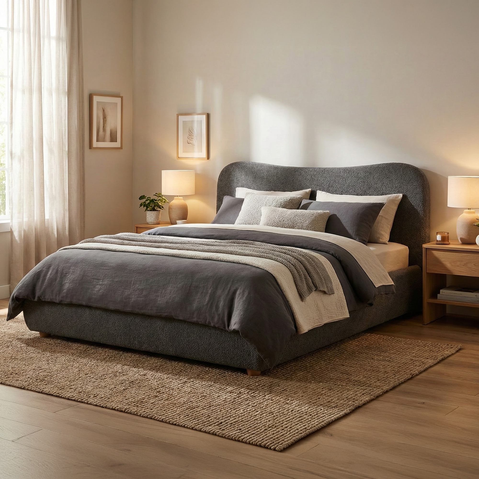 Cama Tapizada Maido