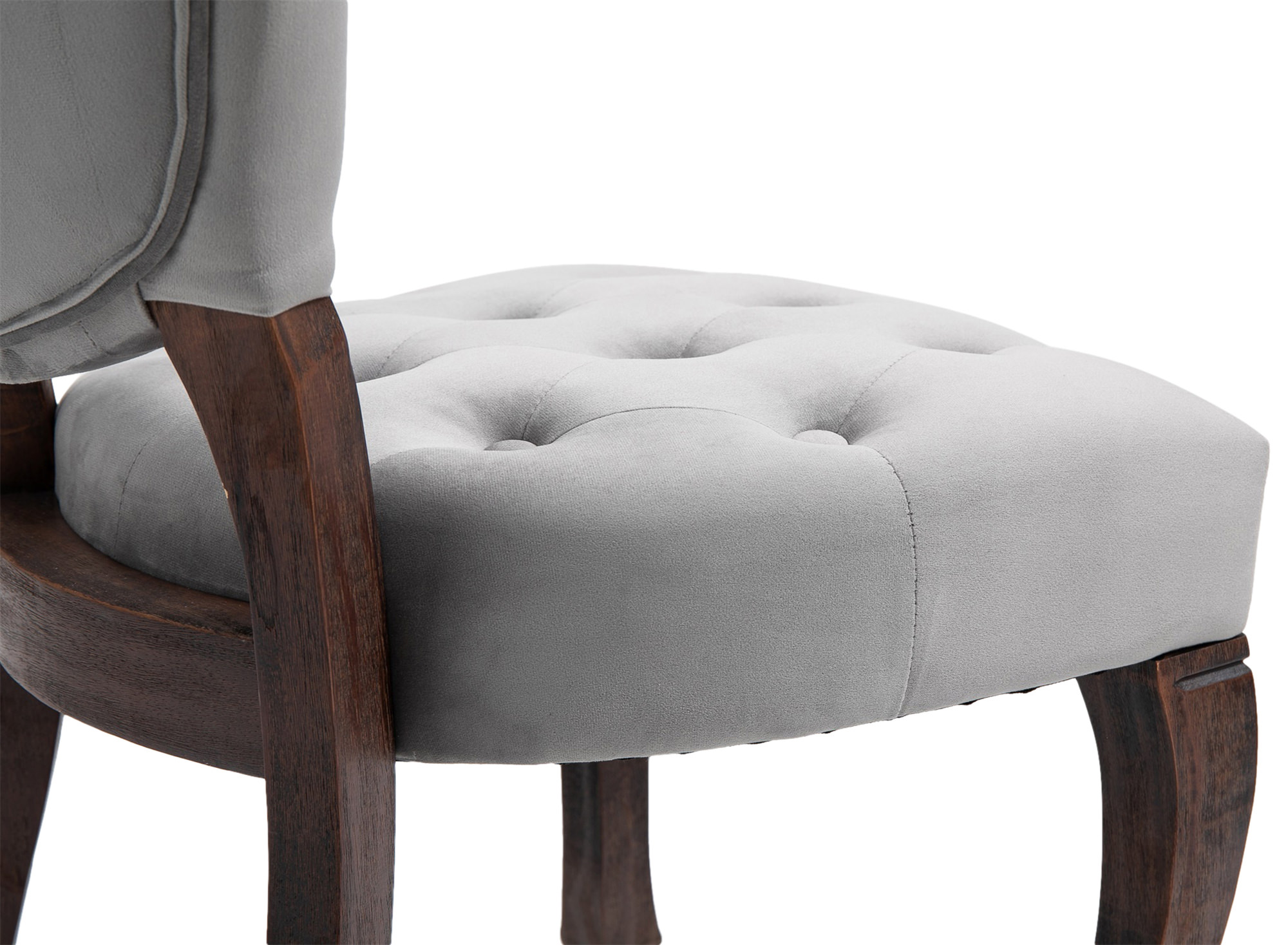 Silla De Comedor Elysa En Terciopelo