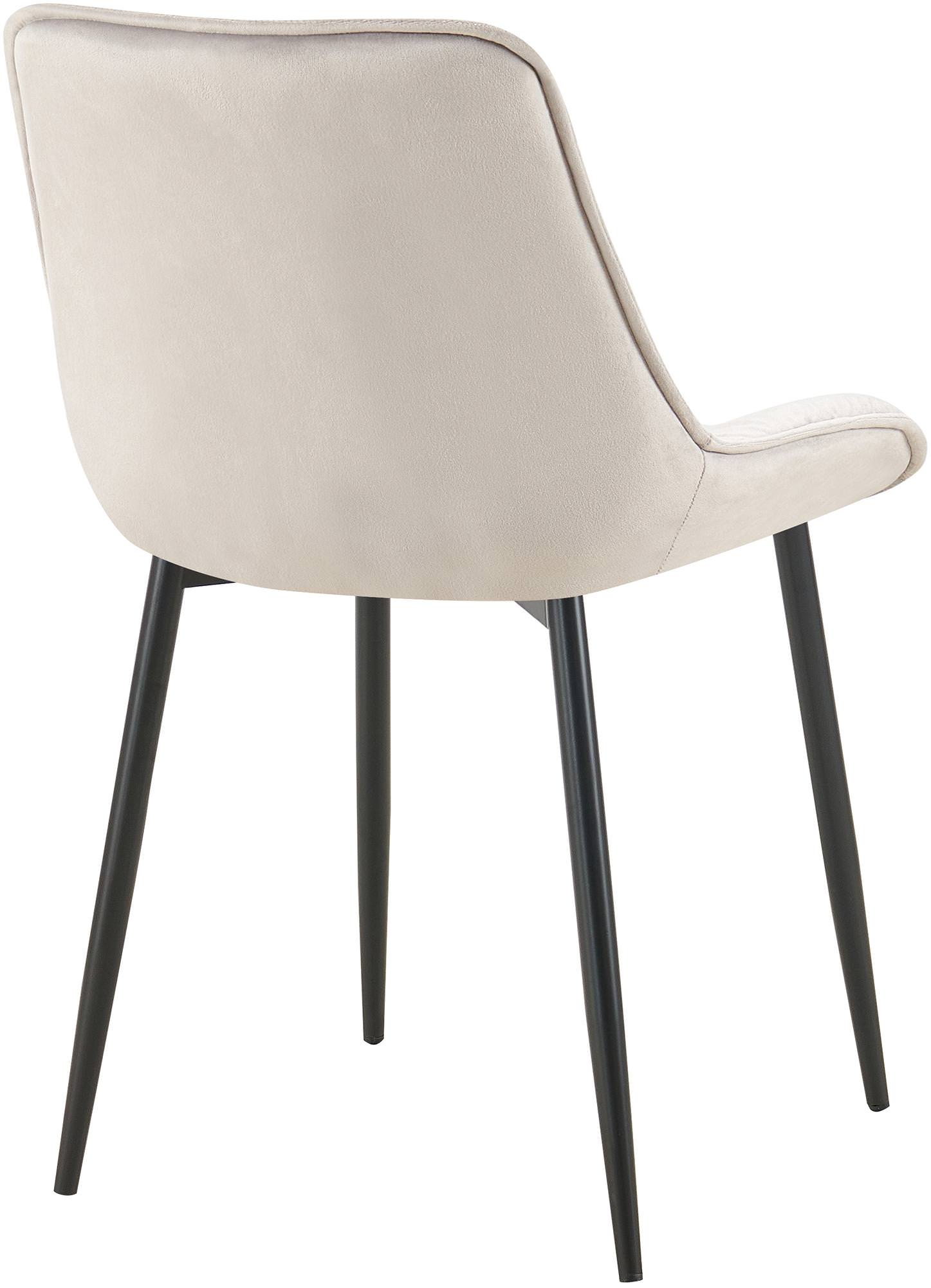Lote de 2 sillas de comedor Terciopelo Wallace