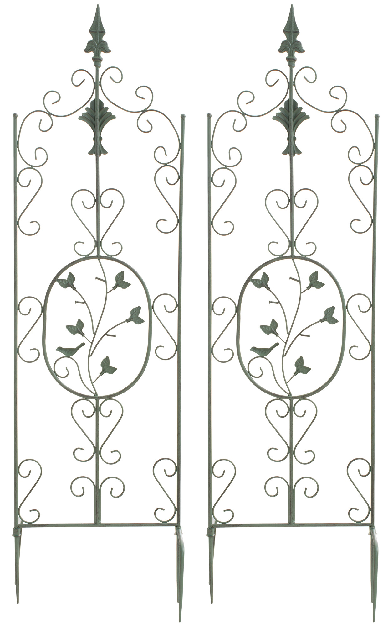 Set de 2 soportes para enredaderas Burgus