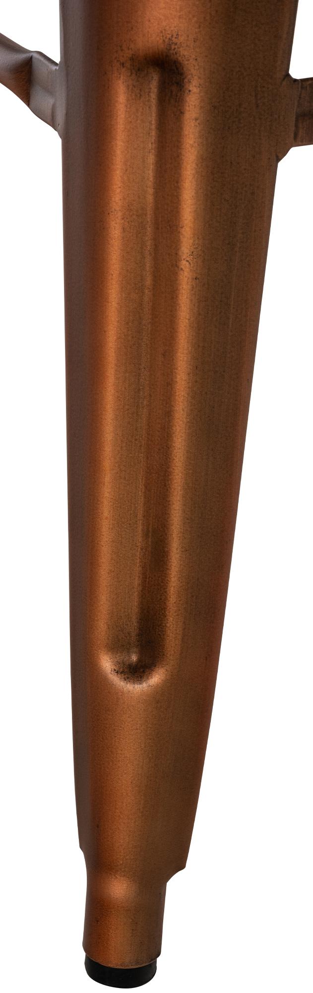Taburete de bar de metal Mason
