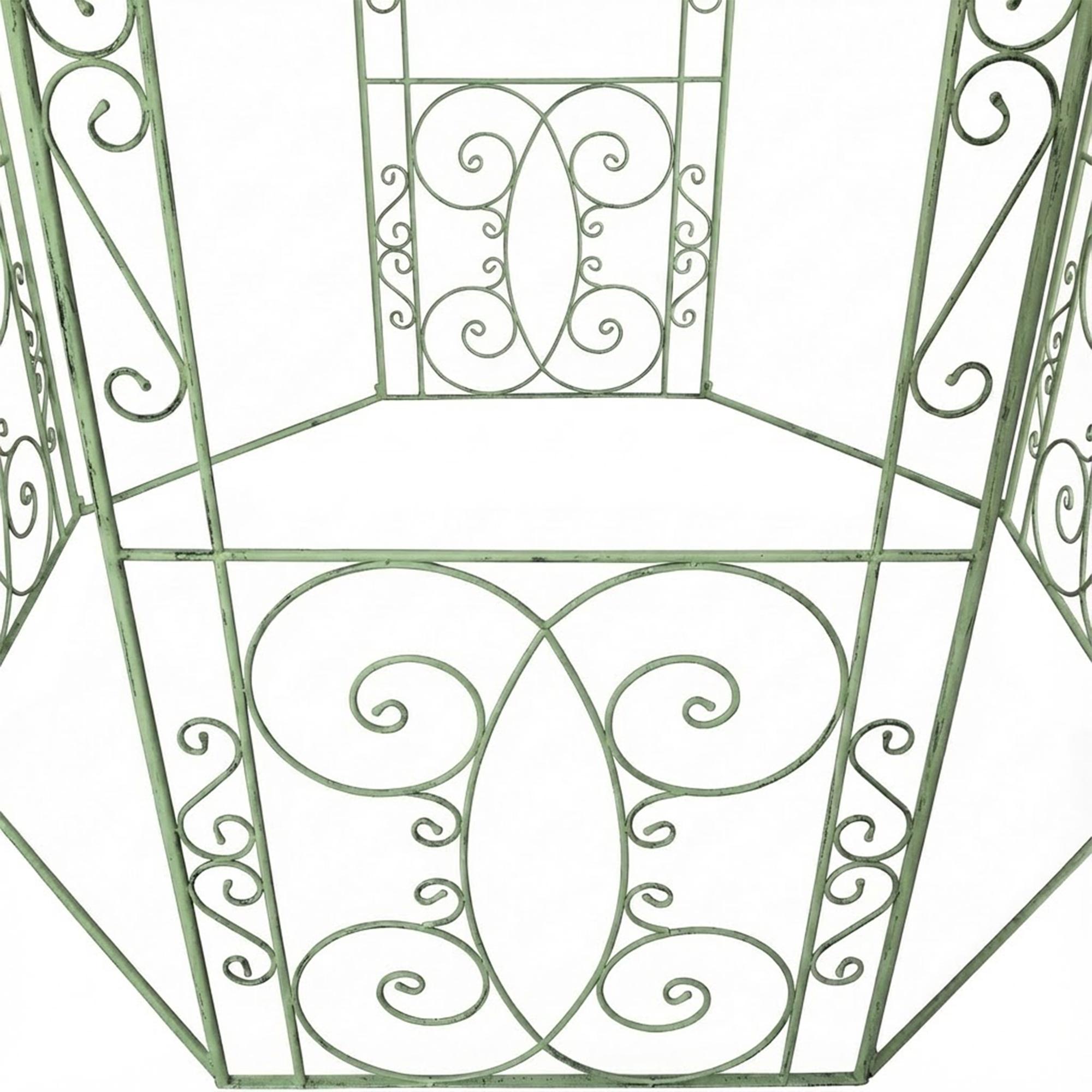 Pabellón Leila: elegante protección para jardín o terraza, resistente al clima, fácil de montar, diseño moderno