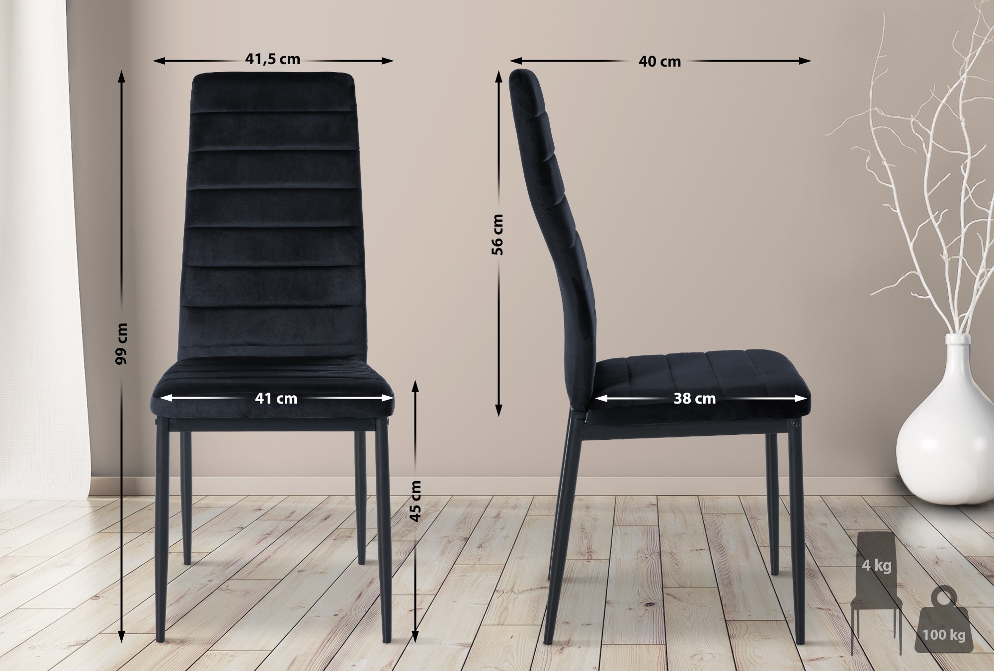Silla de comedor Mayfair