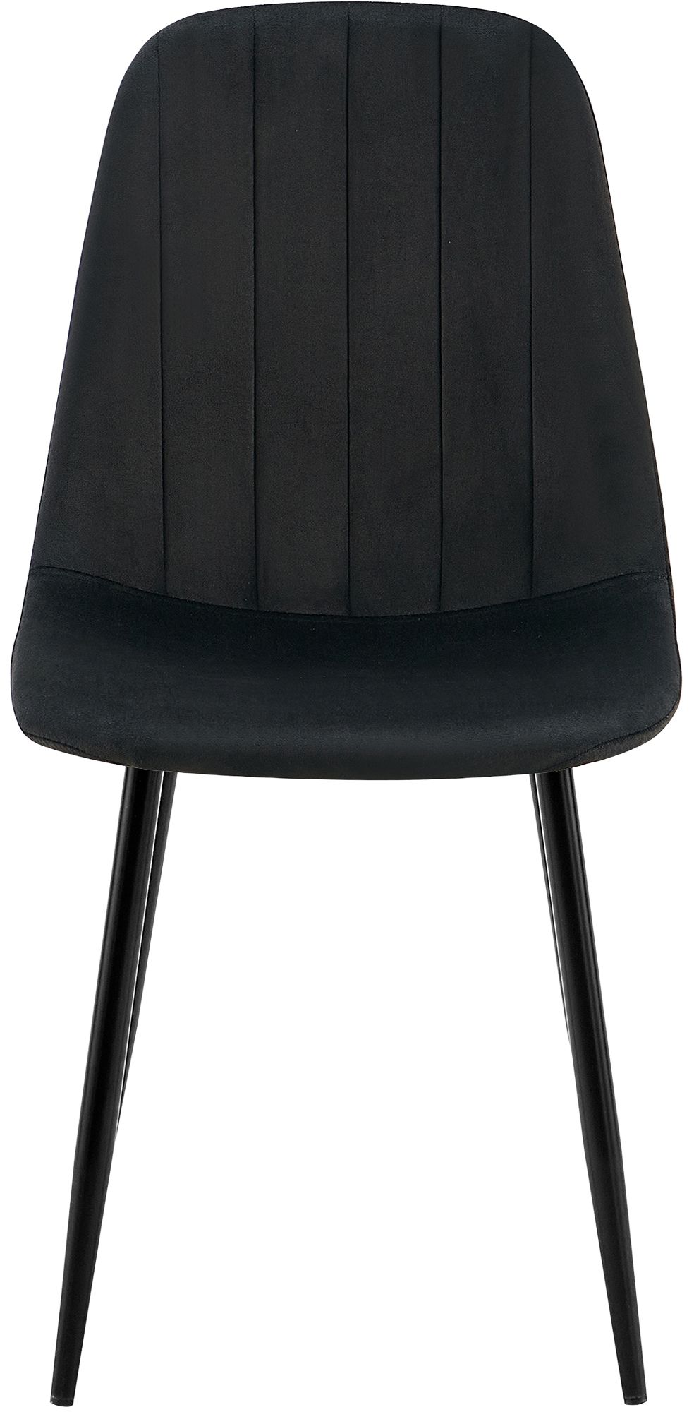 Silla de comedor Baxter de terciopelo