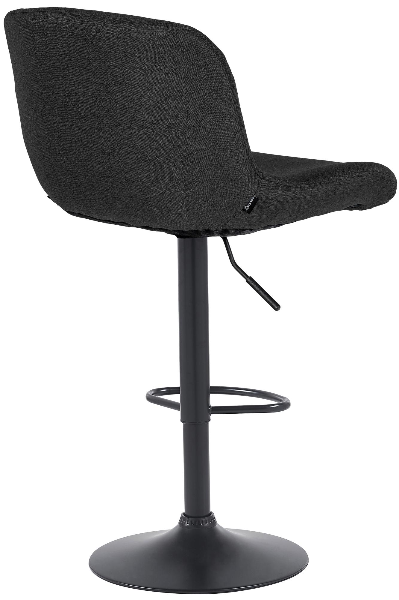 Taburete de bar Solon negro