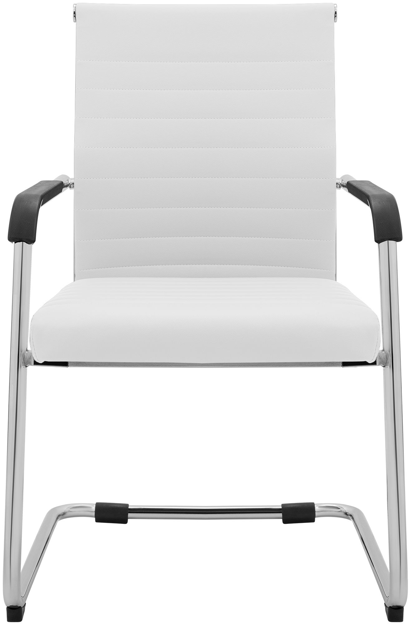 Juego de 2 sillas cantilever Hakon con efecto piel