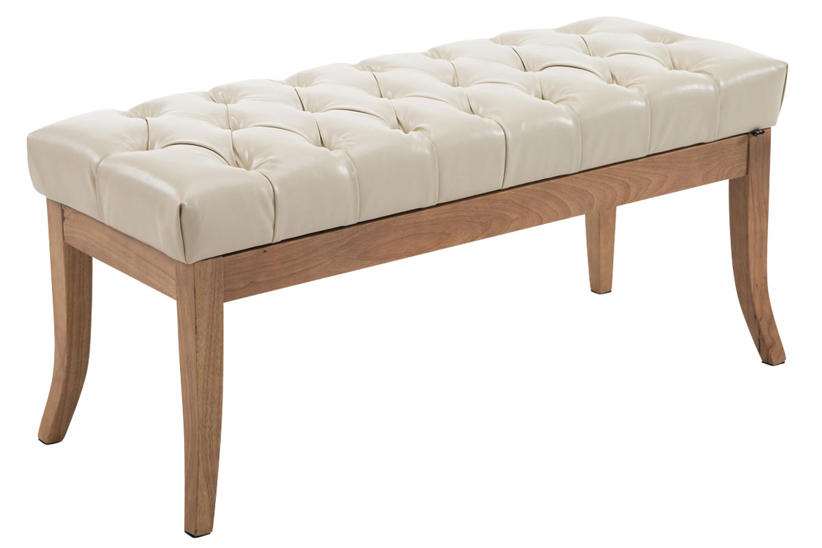 Banco Recibidor Ramses En Madera Clara