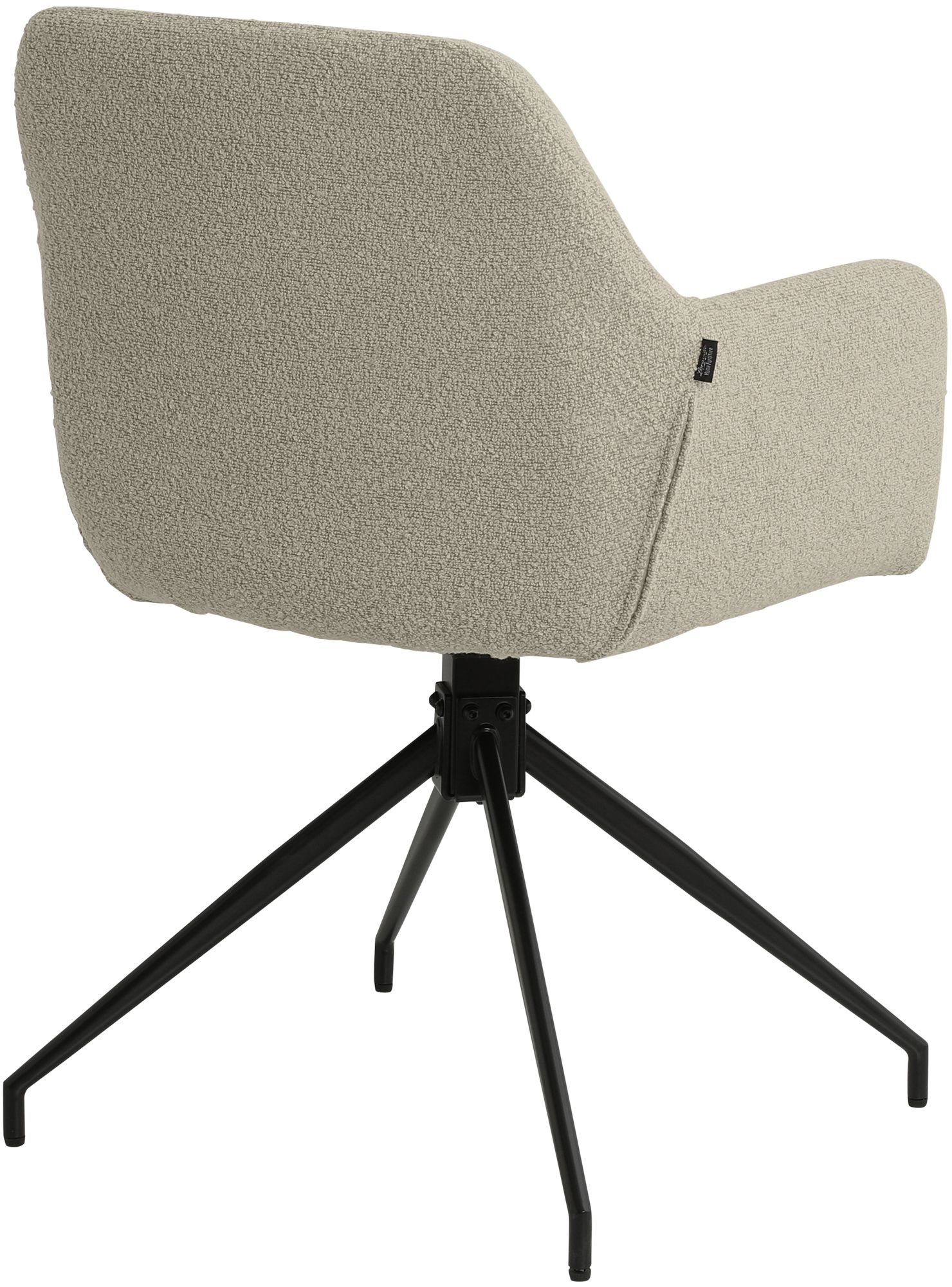 Set de 2 Sillas de Comedor Merlinda Tela de Borreguito