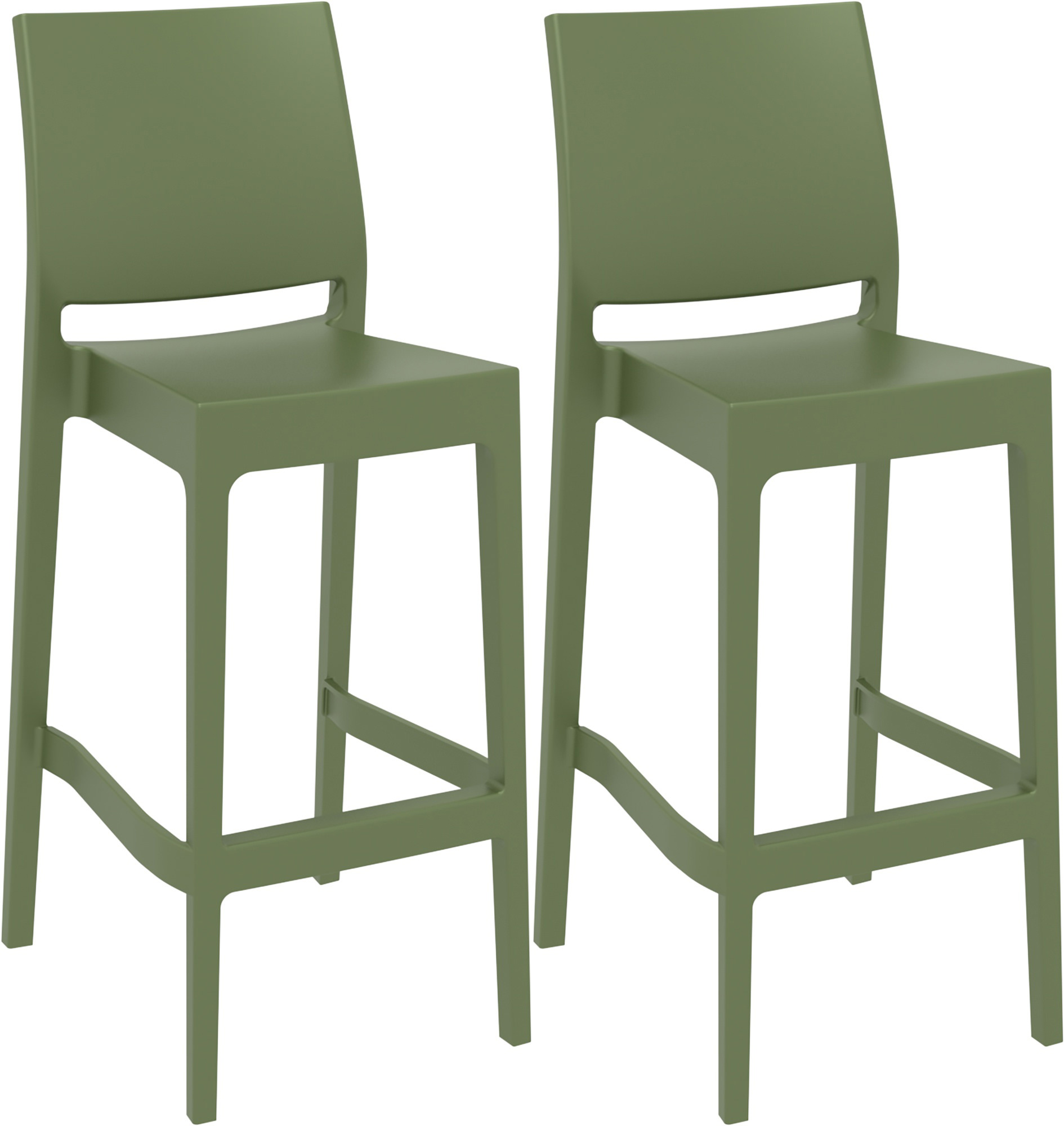 Set 2x Taburetes Maya de Exterior
