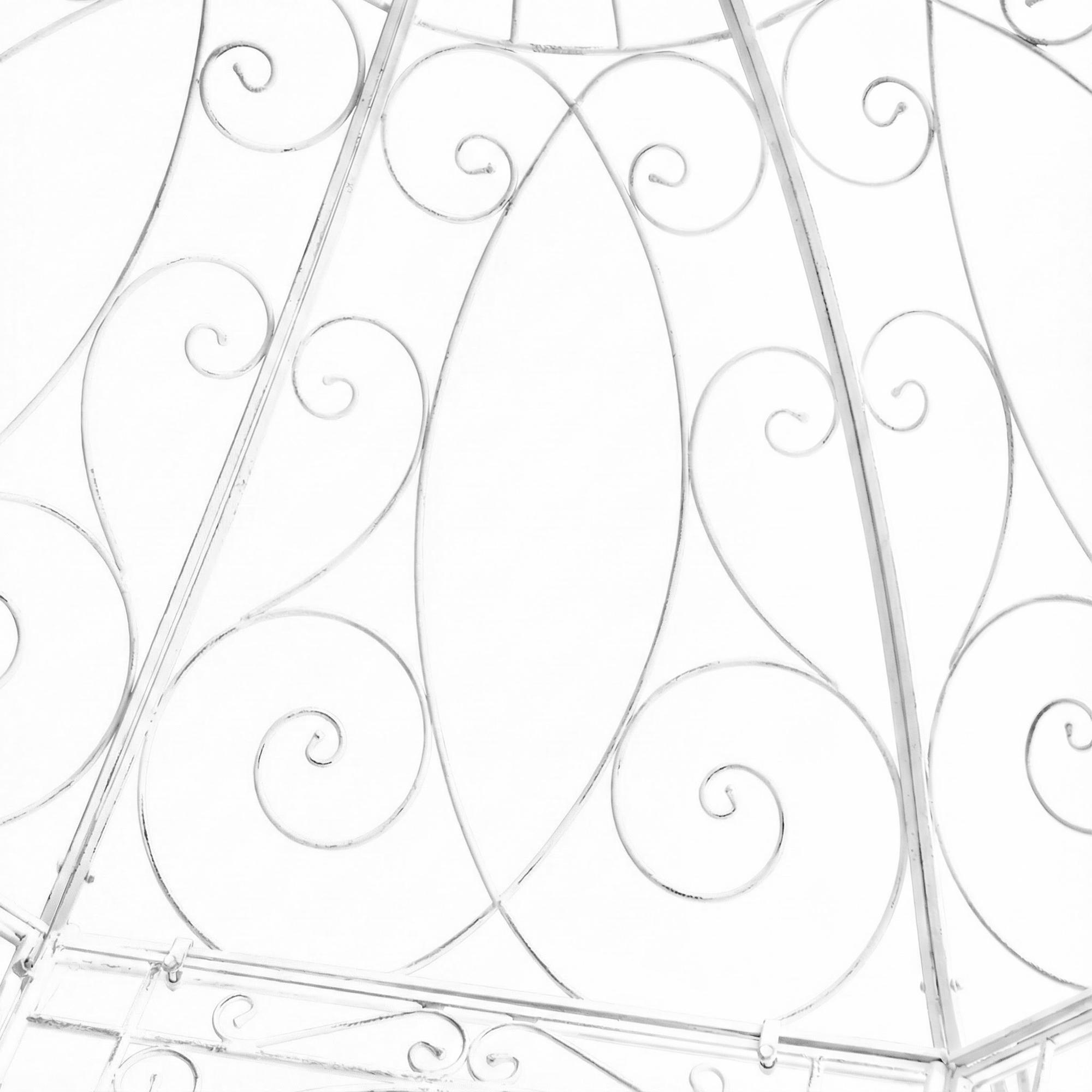 Pabellón Leila: elegante protección para jardín o terraza, resistente al clima, fácil de montar, diseño moderno