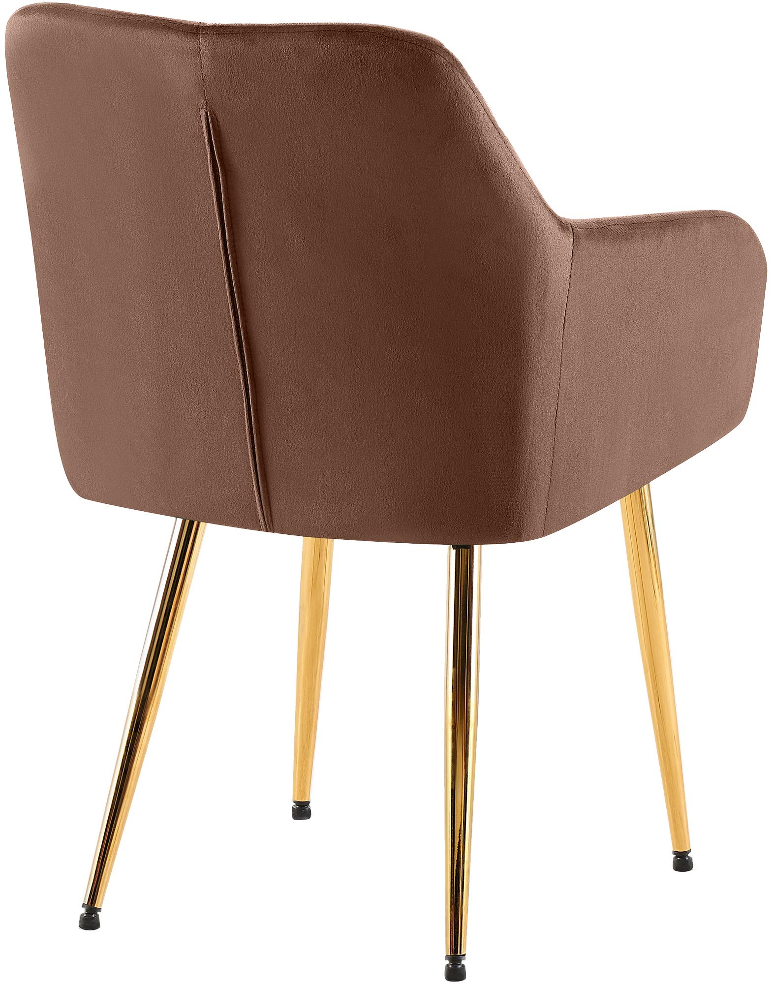 Silla de comedor Monett terciopelo