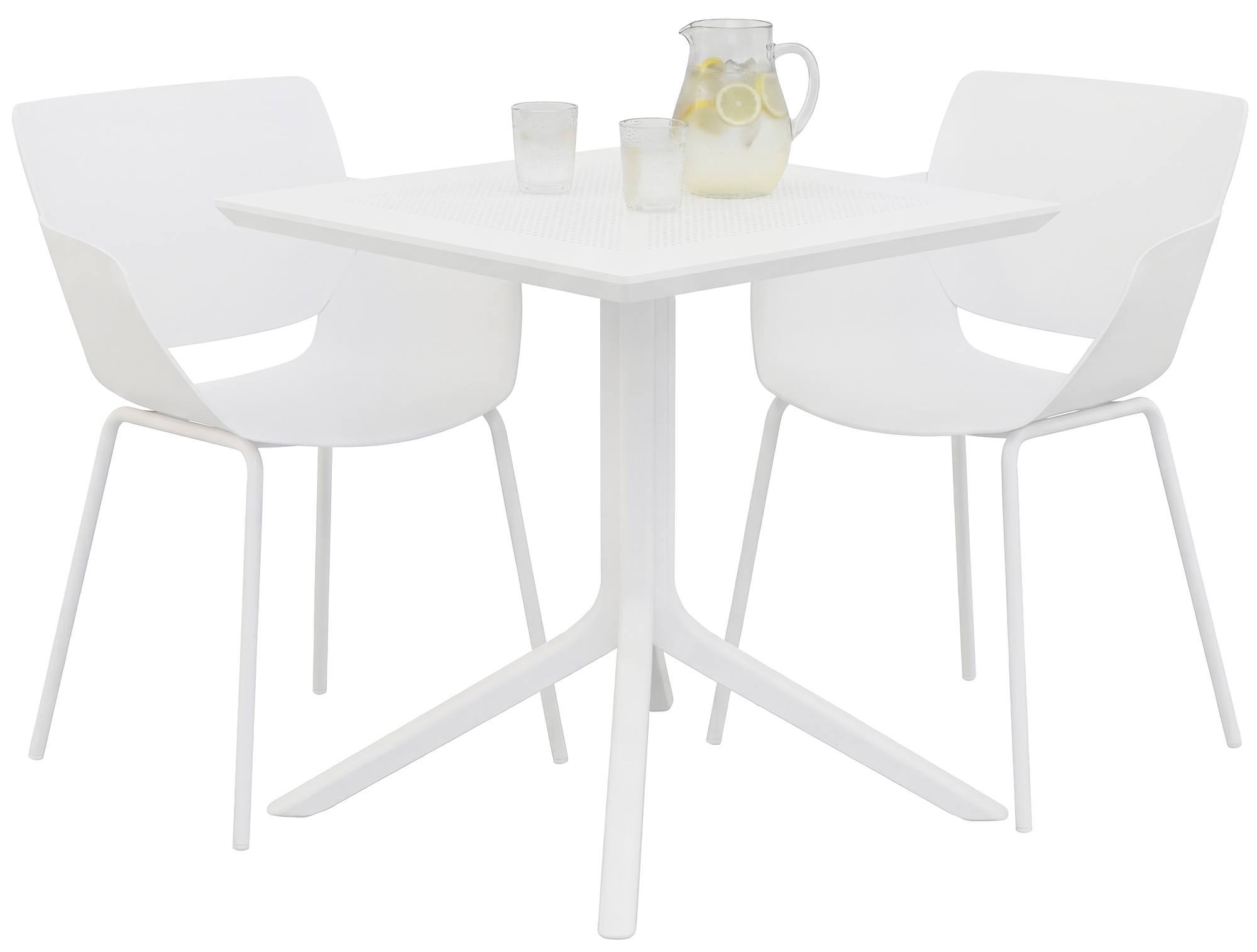 Conjunto de jardin Lirra con 2 sillas