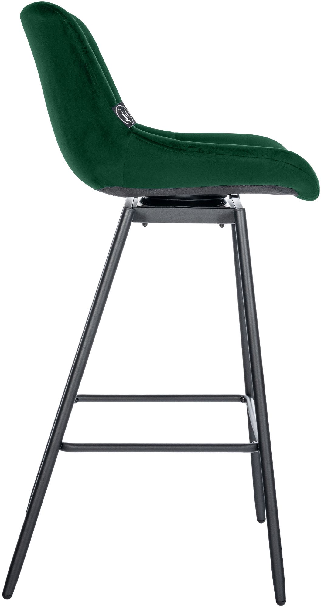 Juego de 4 taburetes de bar Weston giratorios