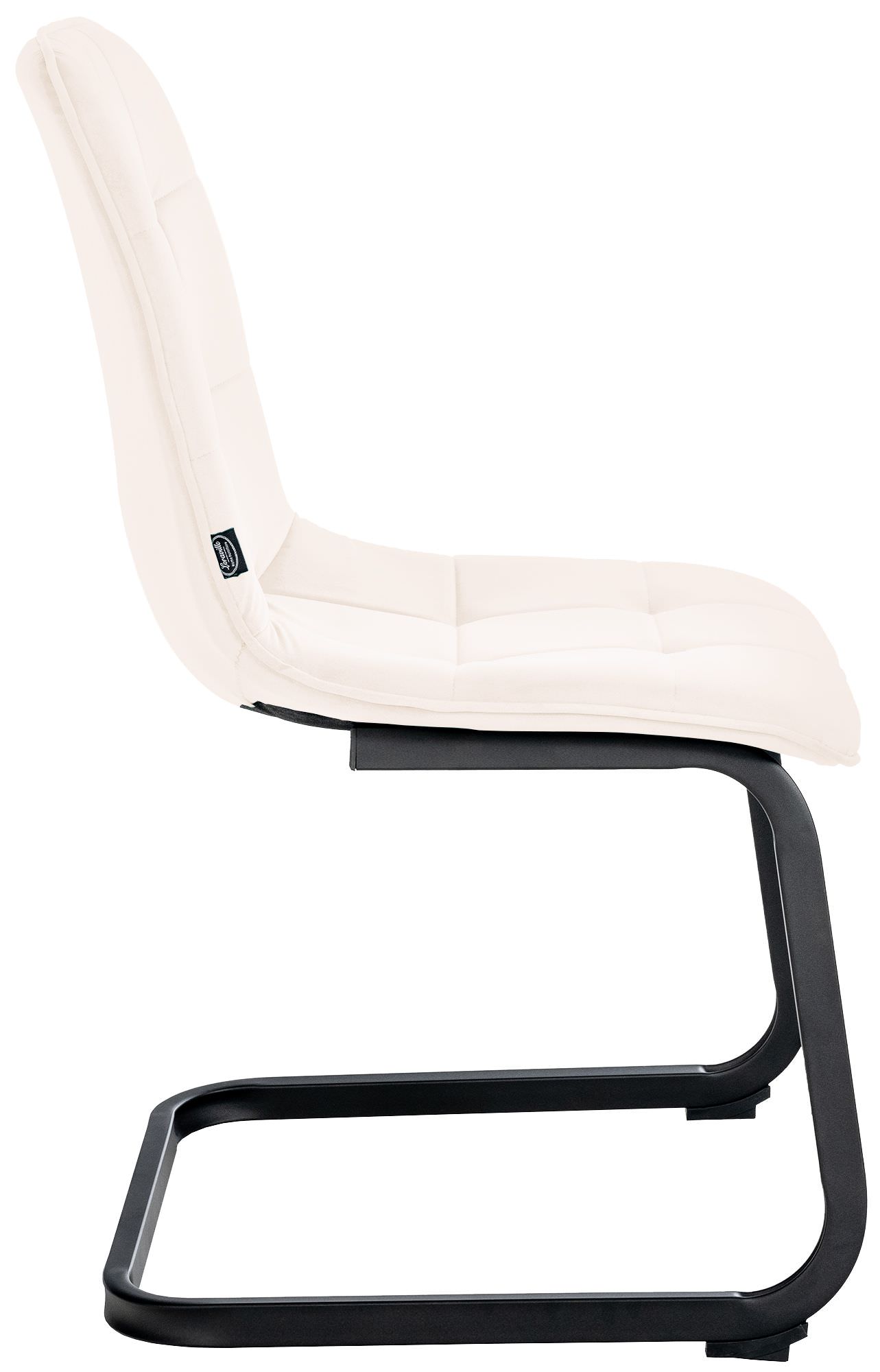 Set de 2 Sillas de comedor Vermont en terciopelo