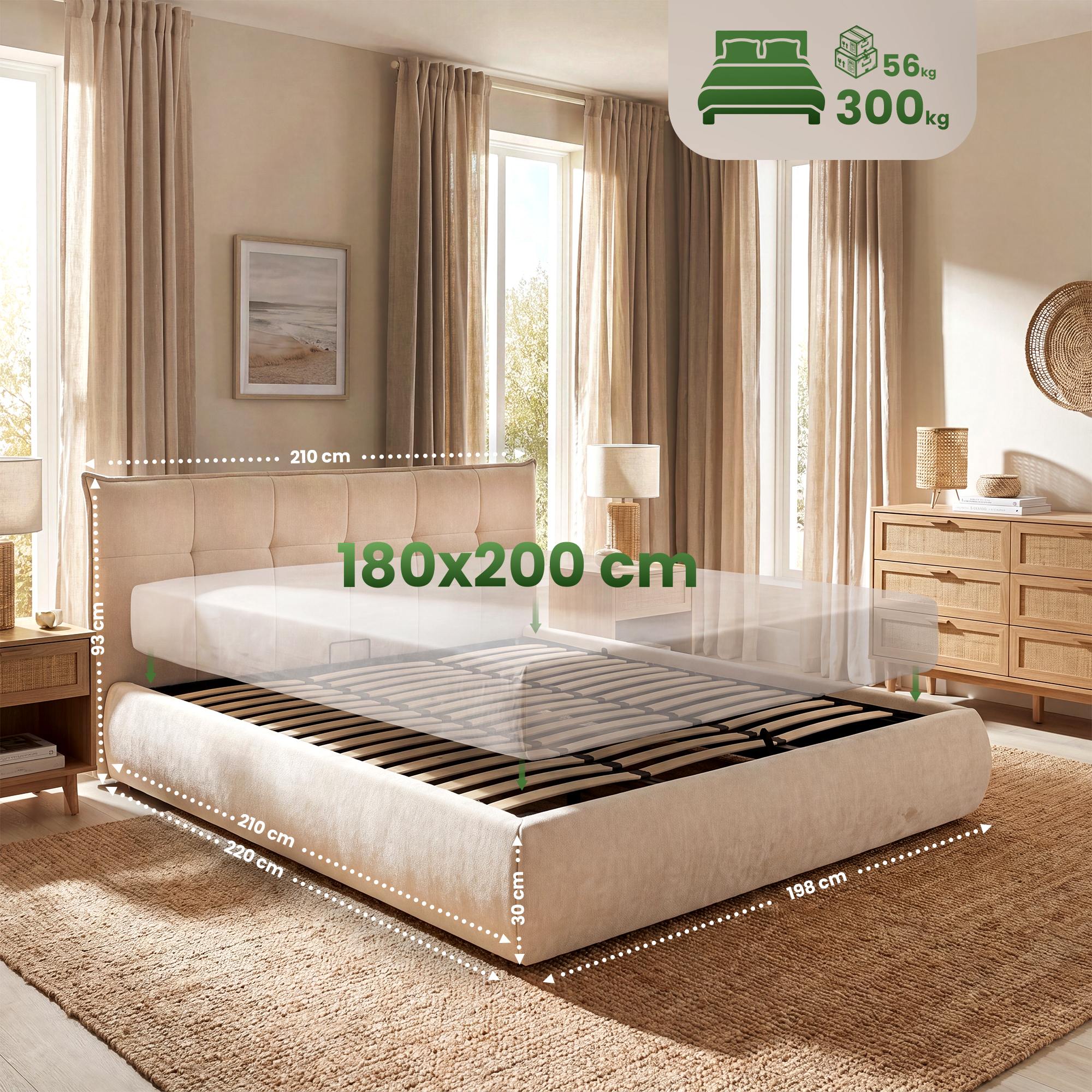 Cama Mirka 180 x 200 cm