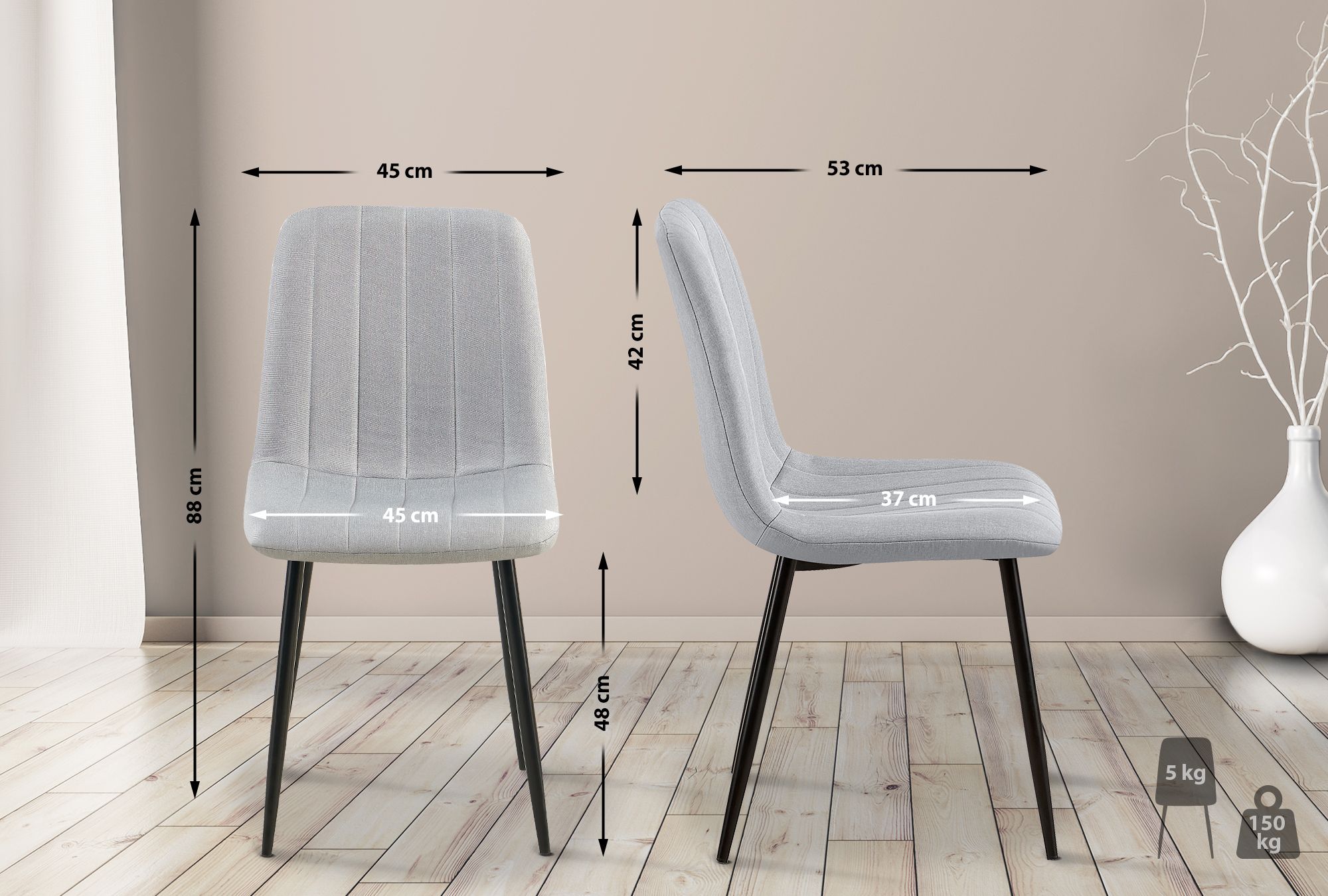 Silla De Comedor Dijon