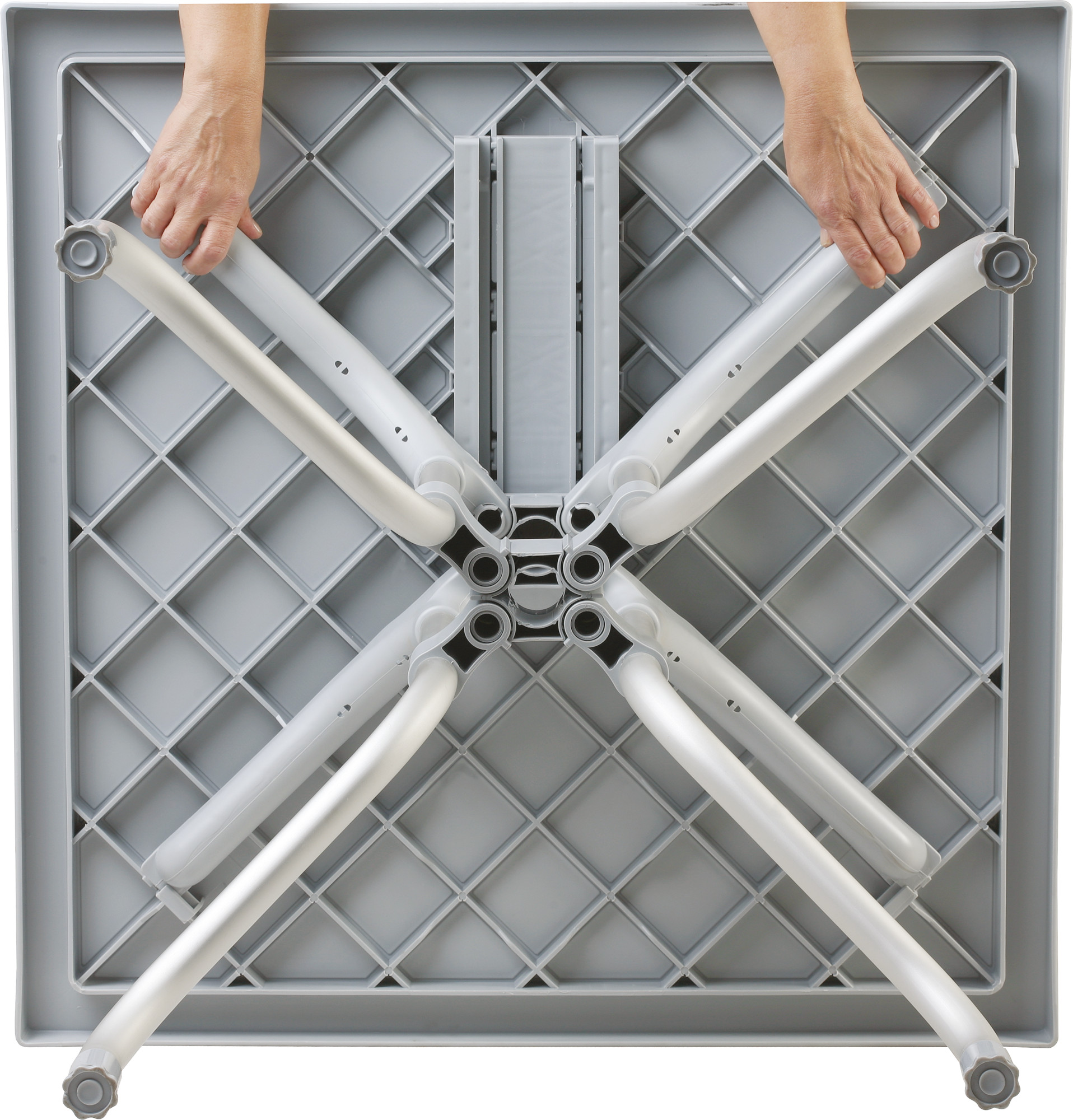Mesa plegable Forza de 80 x 80 cm