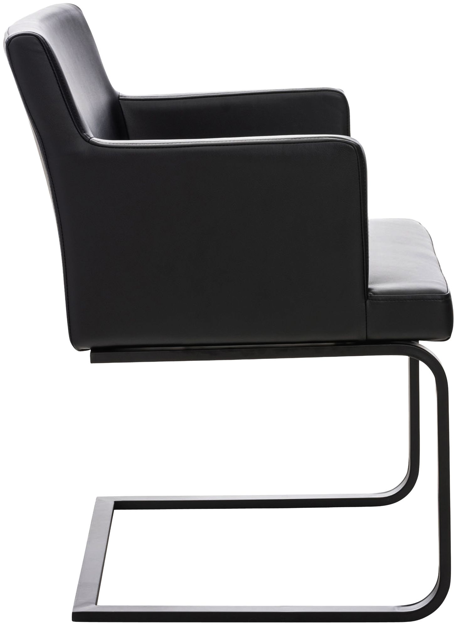 Silla de comedor Zavor en cuero sintético: diseño moderno y fácil de limpiar, ideal para cualquier hogar