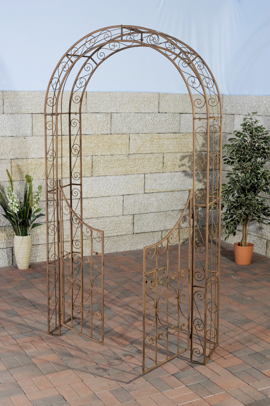 Arco de Jardín con Puerta Sina