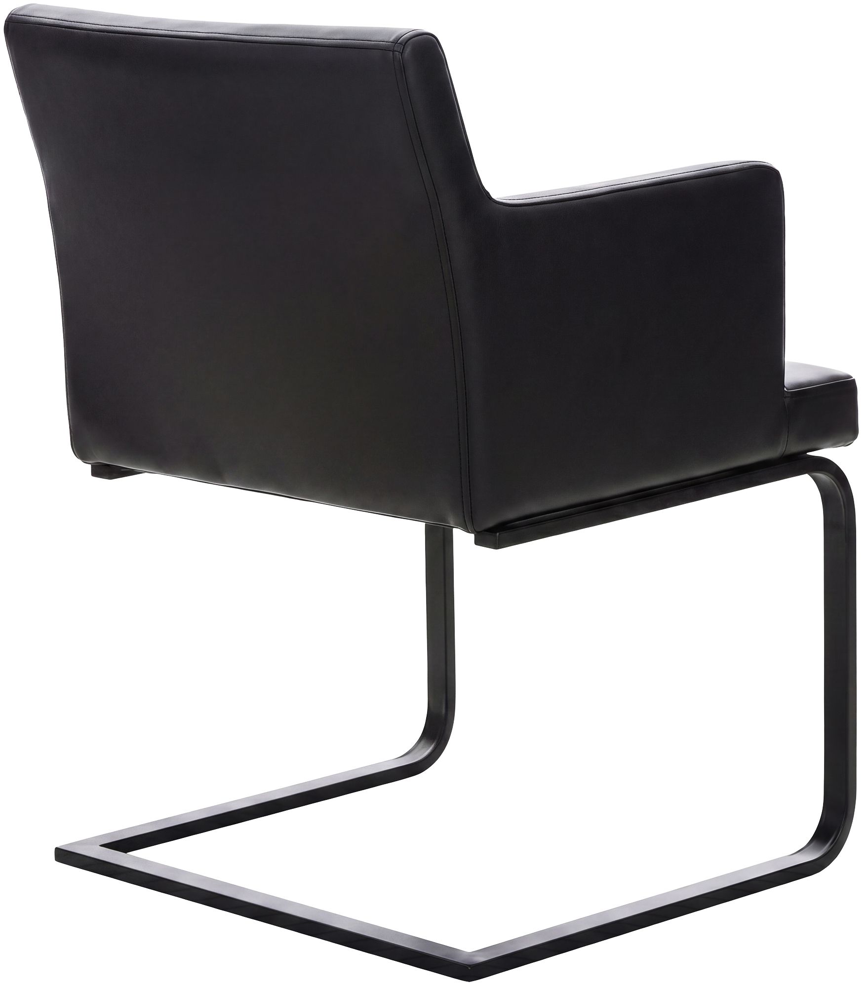 Silla de comedor Zavor en cuero sintético: diseño moderno y fácil de limpiar, ideal para cualquier hogar